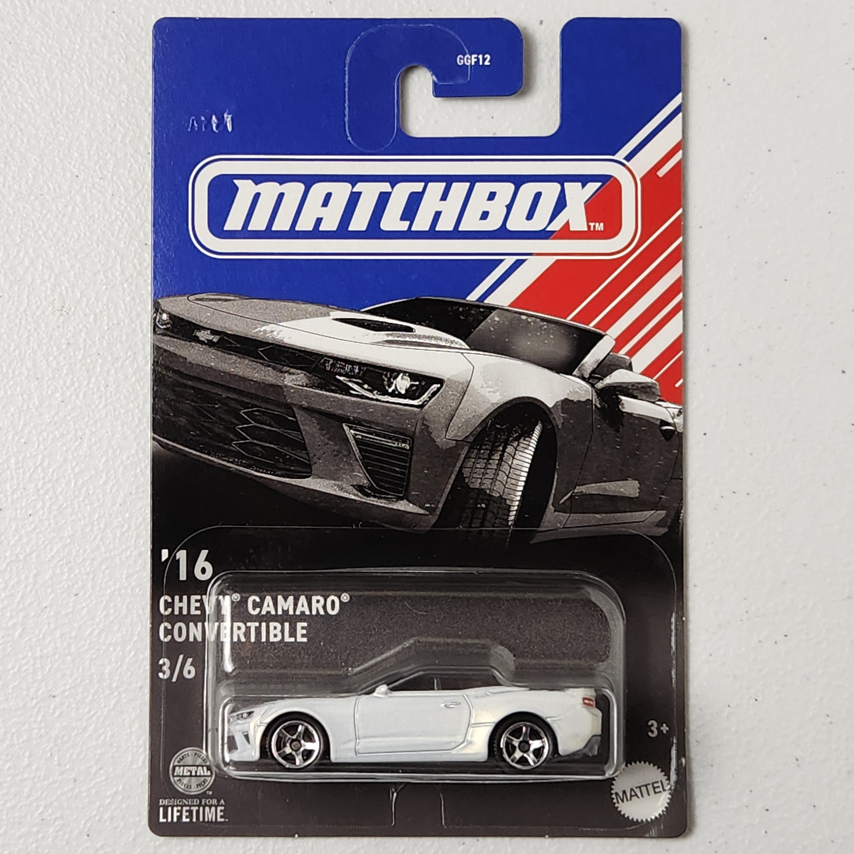 16 Chevy Camaro Convertible American Mainline Matchbox 2024