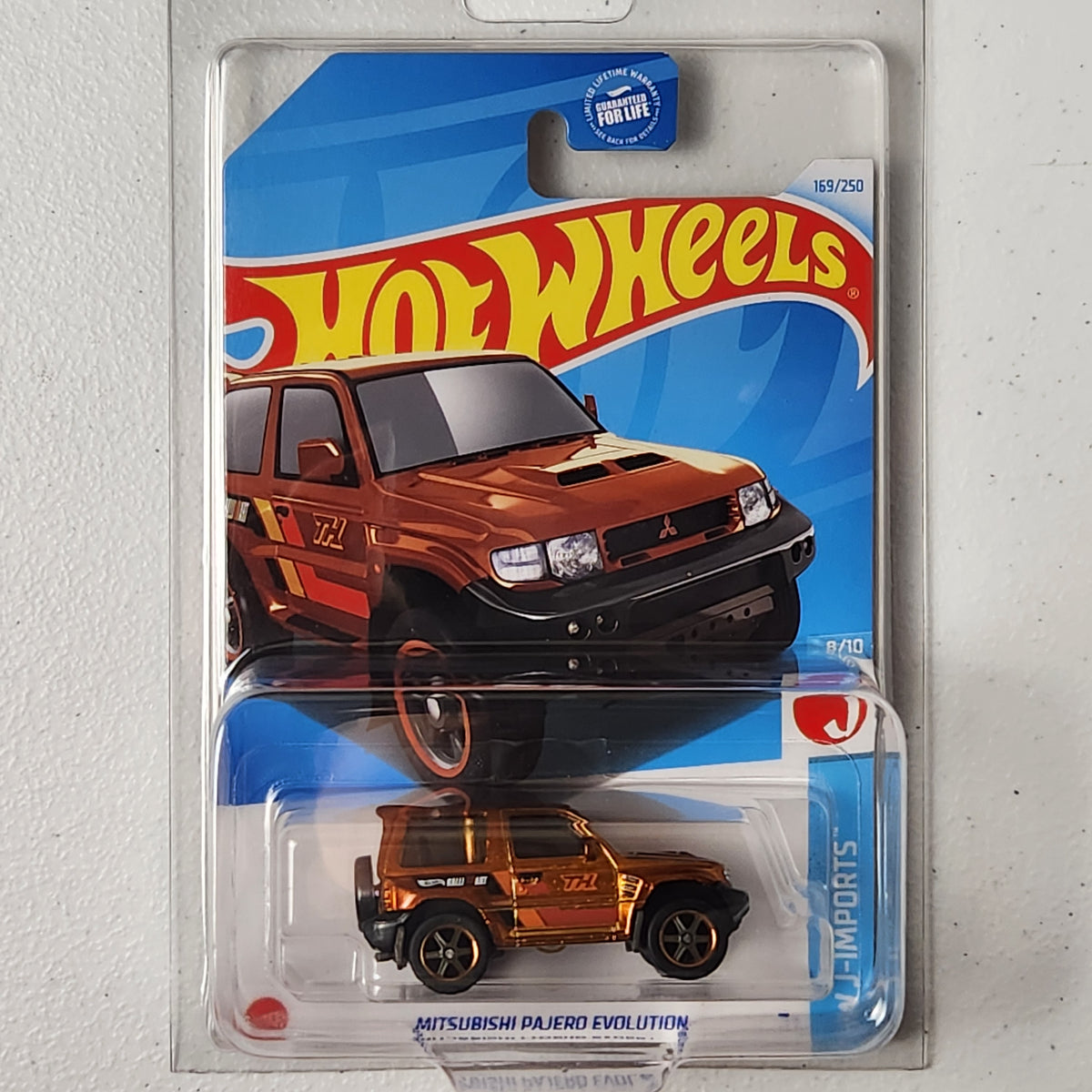 Mitsubishi Pajero Evolution Super Treasure Hunt JDM Mainline Hot Wheels