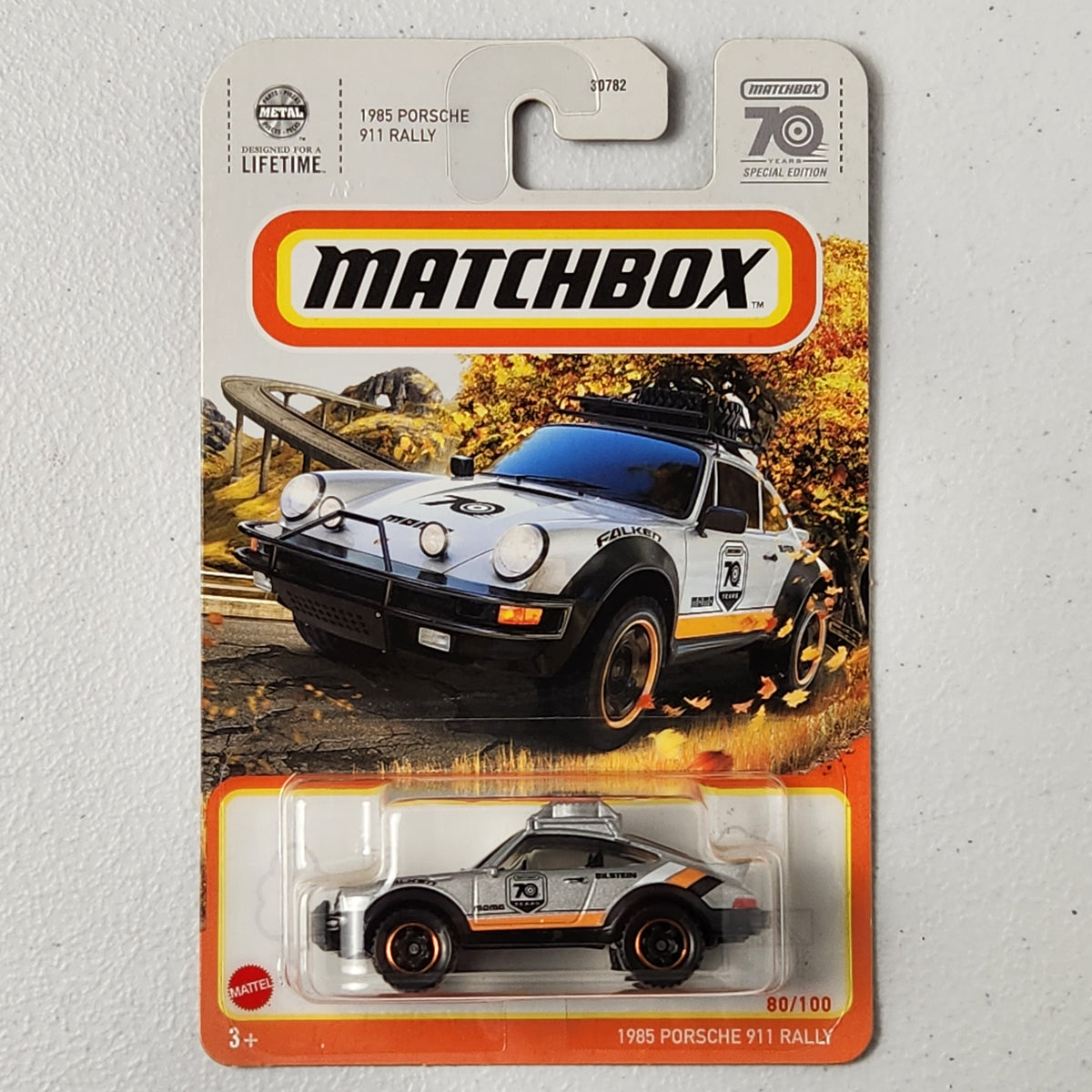 1985 Porsche 911 Rally European Mainline Matchbox 2026