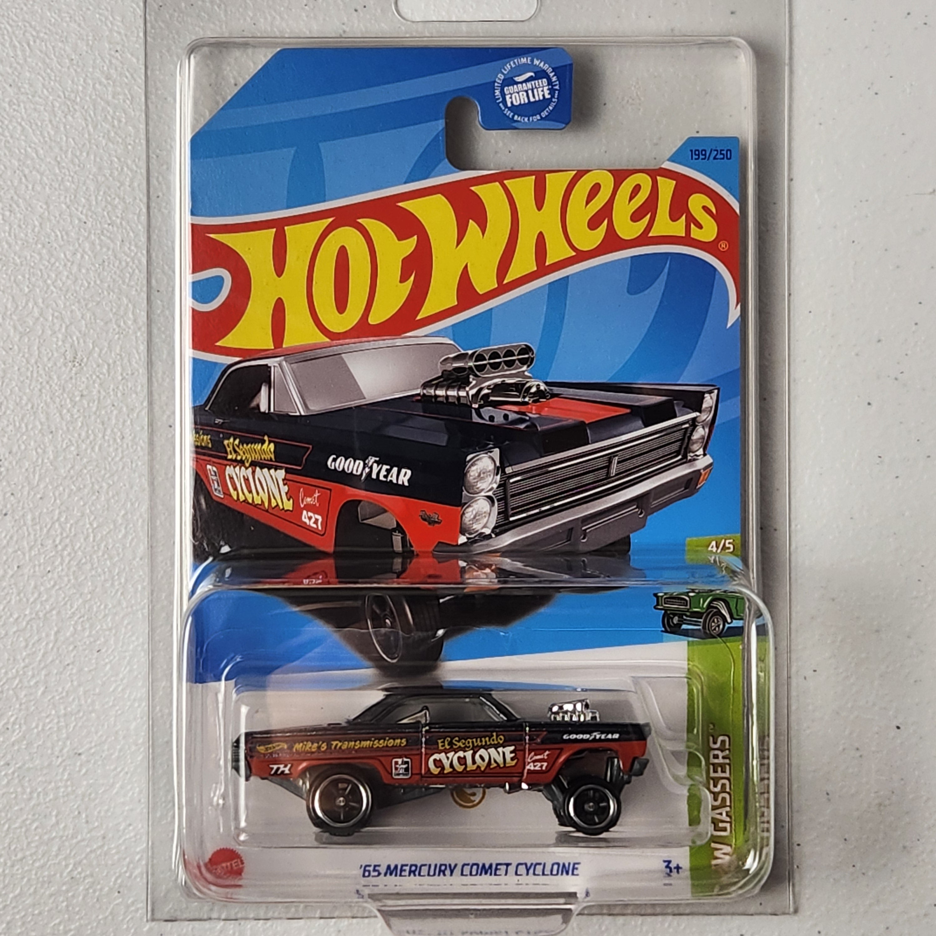 65 Mercury Comet Cyclone Super Treasure Hunt American Mainline Hot Wheels