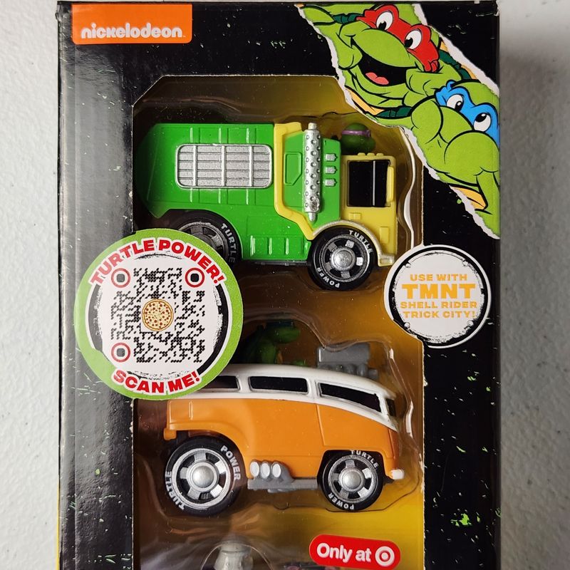 Teenage Mutant Ninja Shell Riders 3 Pack Diecast Set