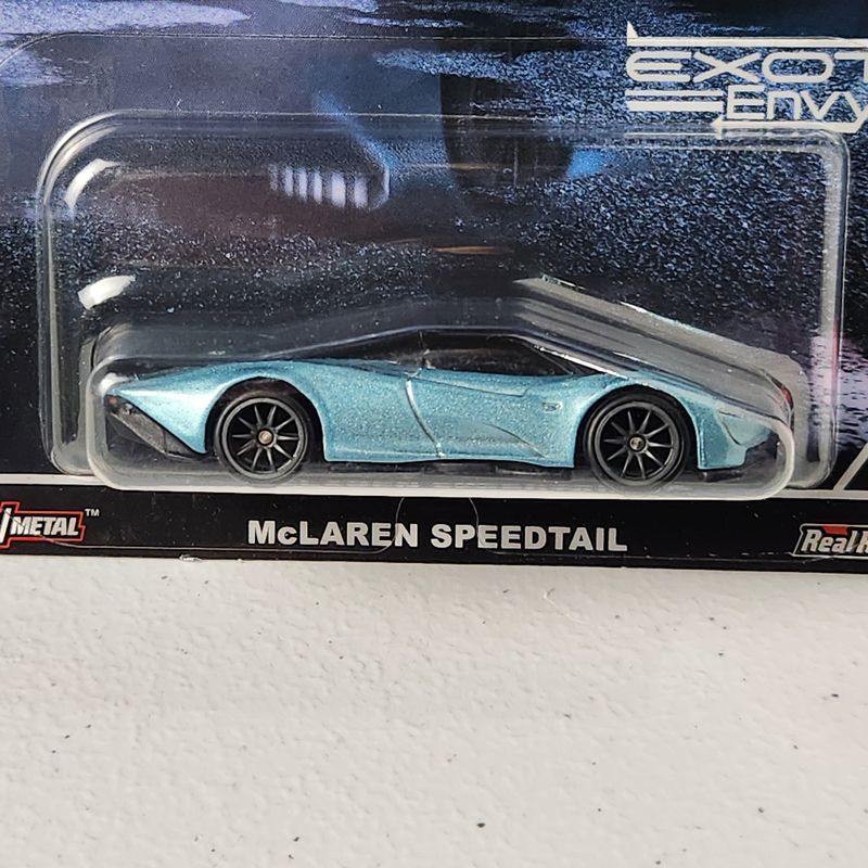 McLaren Speedtail #2/5 Exotic Envy Car Culture Premium Hot Wheels