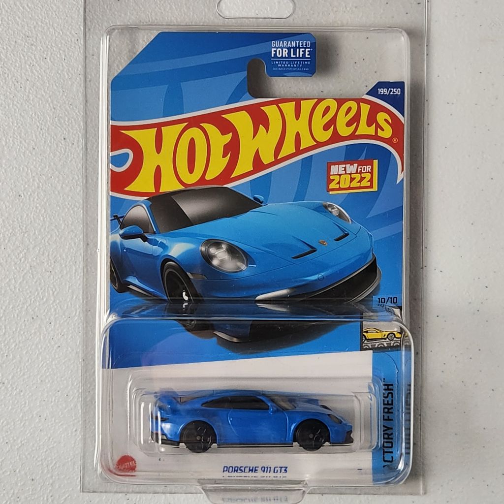 Porsche 911 GT3 European Mainline Hot Wheels