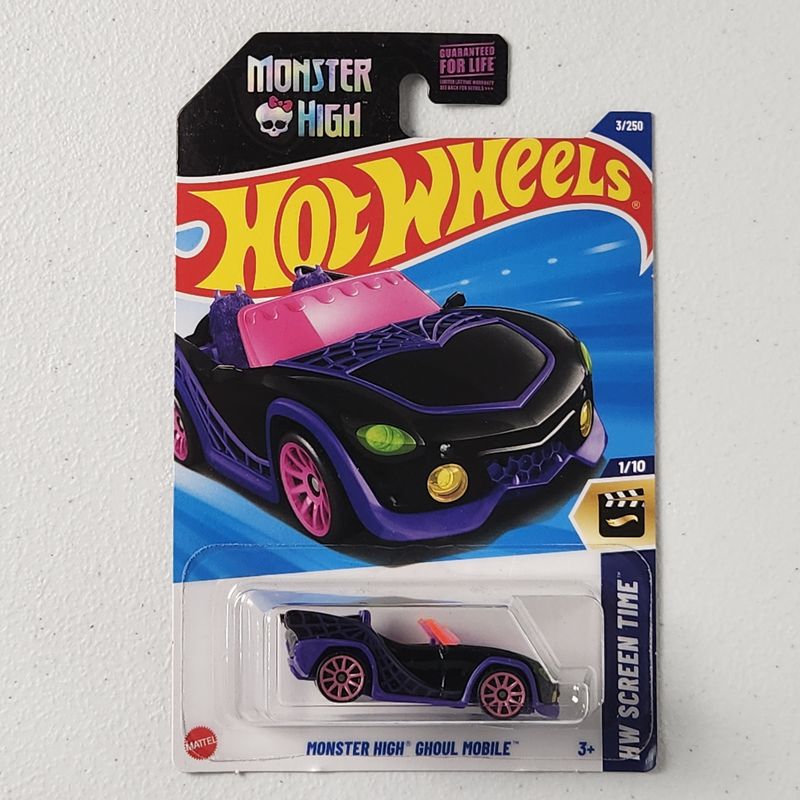 Monster High Ghoul Mobile American Mainline Hot Wheels