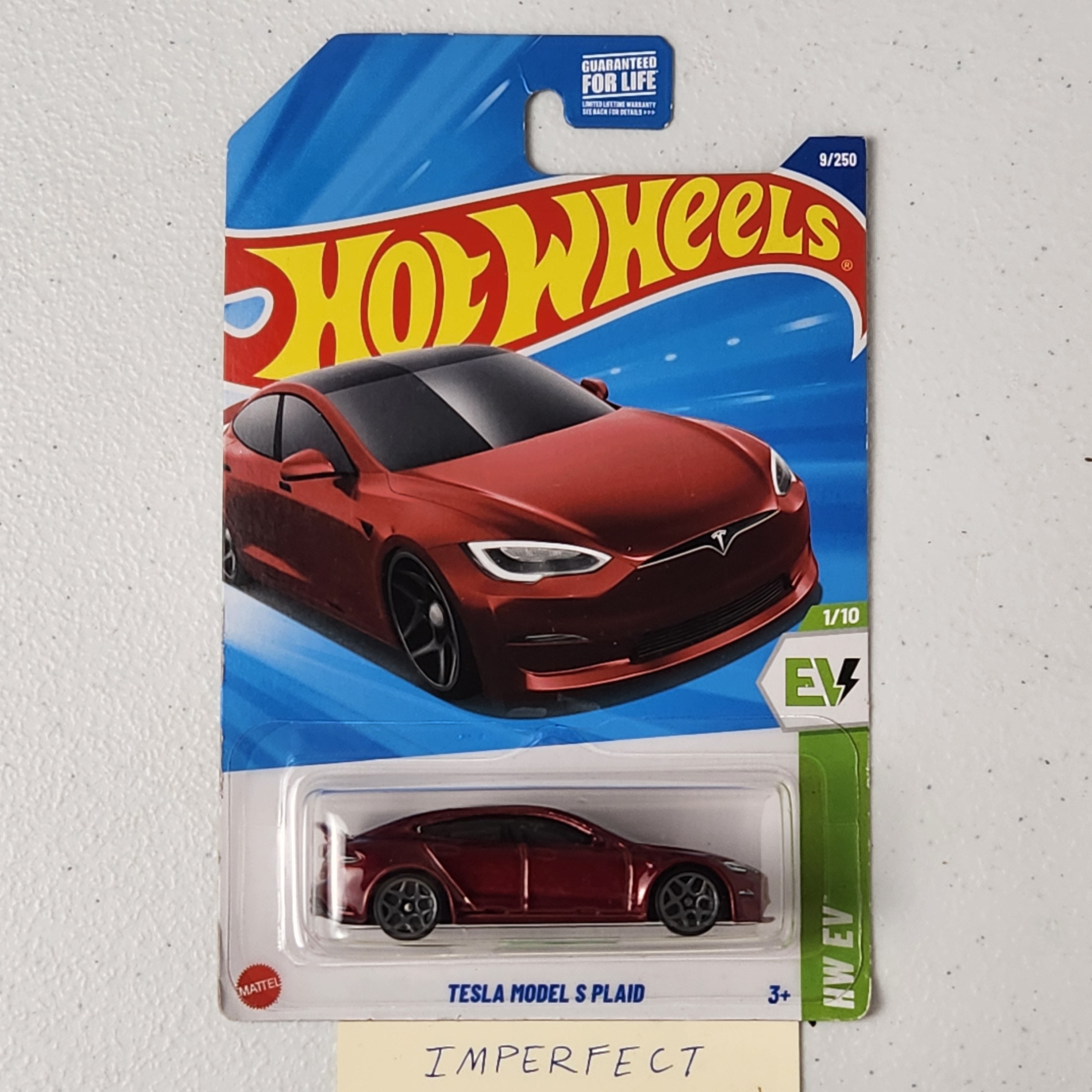 Tesla Model S Plaid American Mainline Hot Wheels