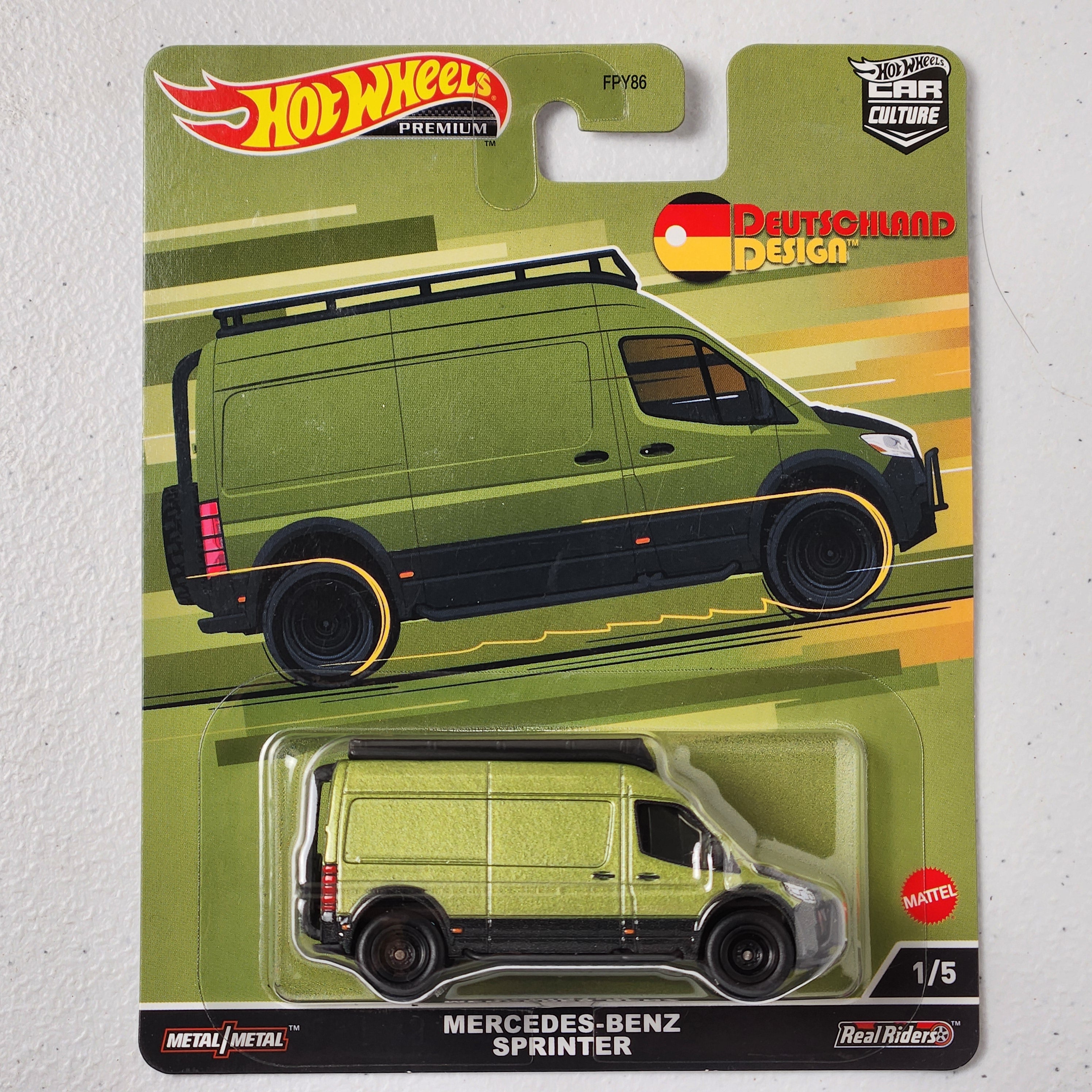 Mercedes-Benz Sprinter #1/5 Deutschland Design European Premium Hot Wheels 2022