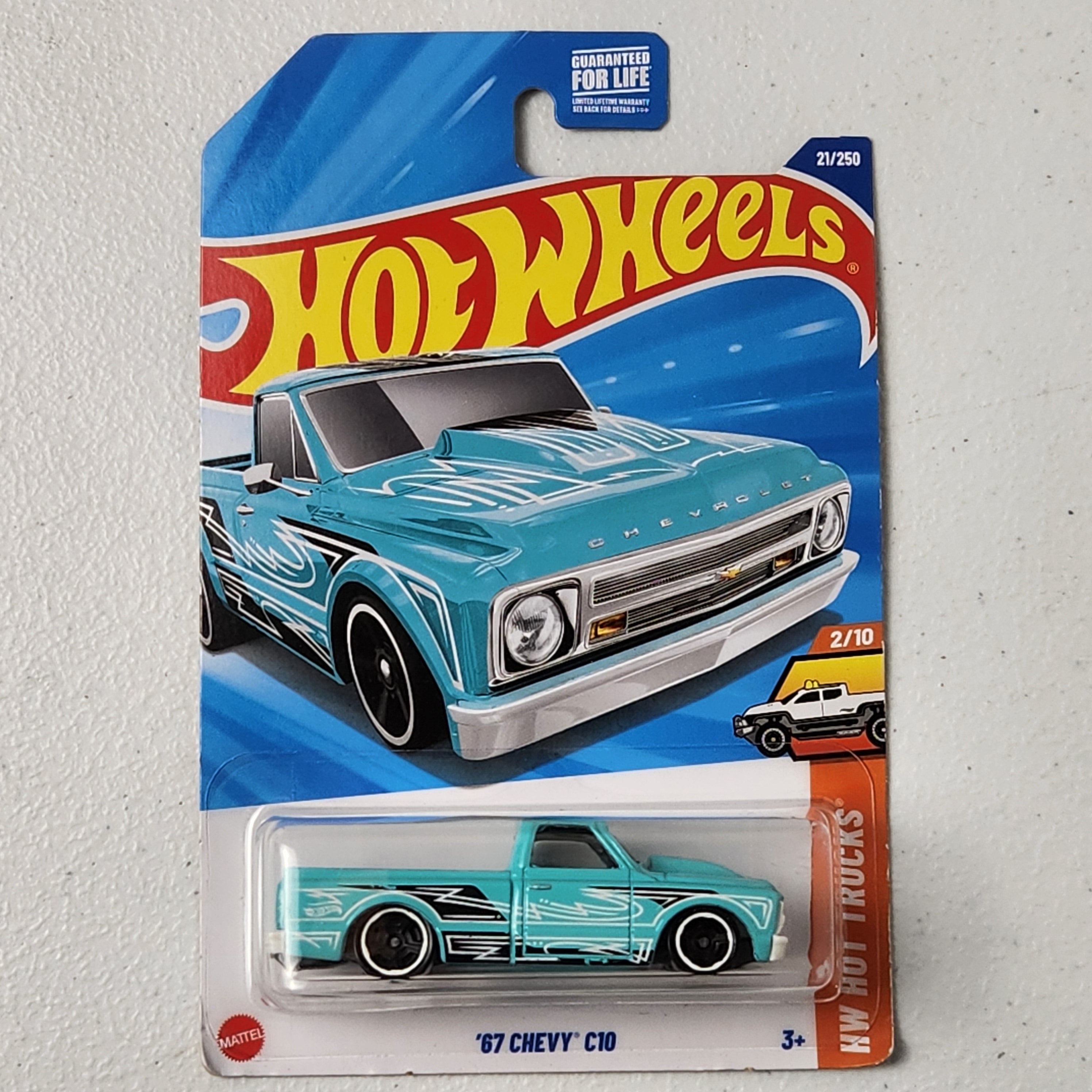 ’67 Chevy C10 HW Hot Trucks American Mainline Hot Wheels