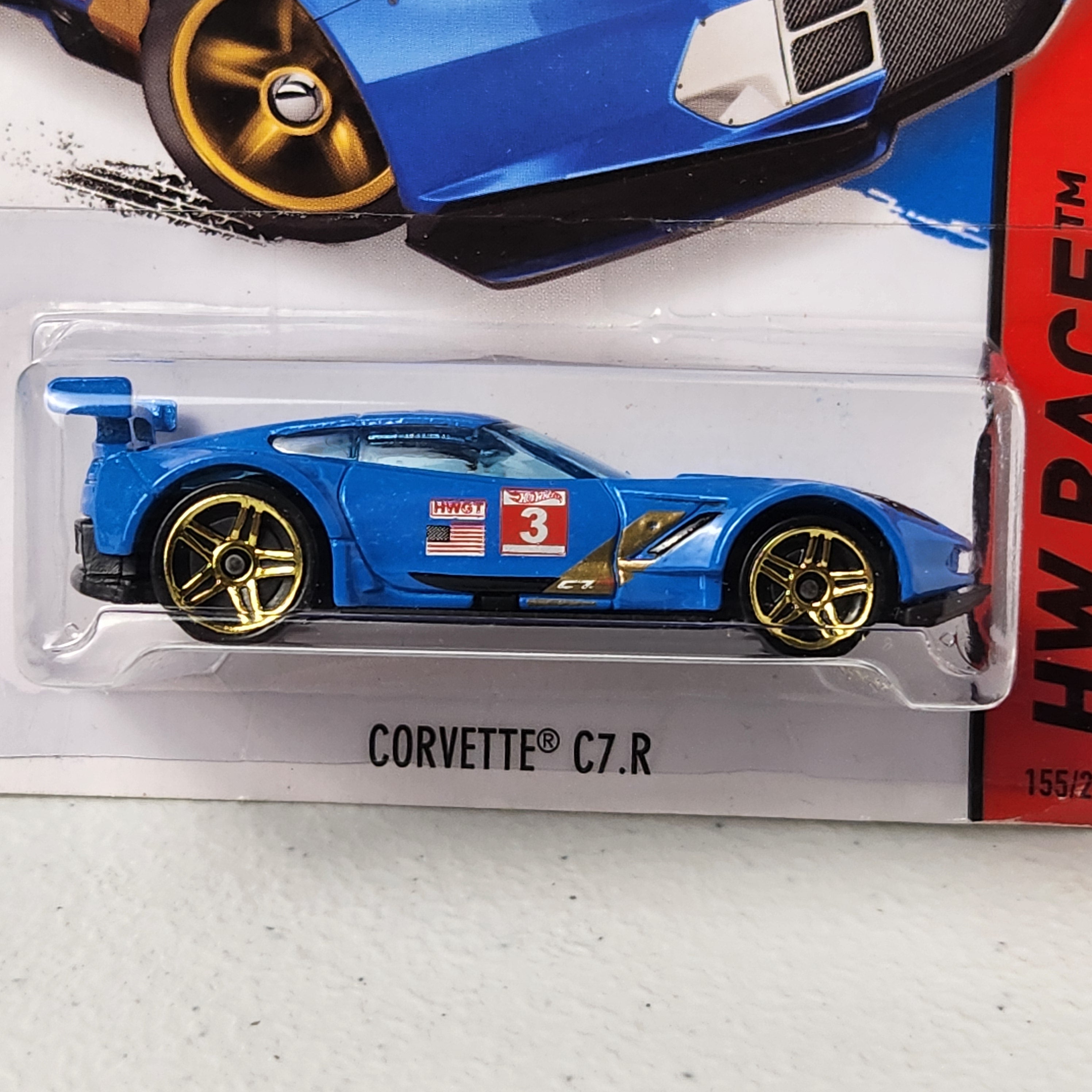 Corvette C7R American Mainline Hot Wheels