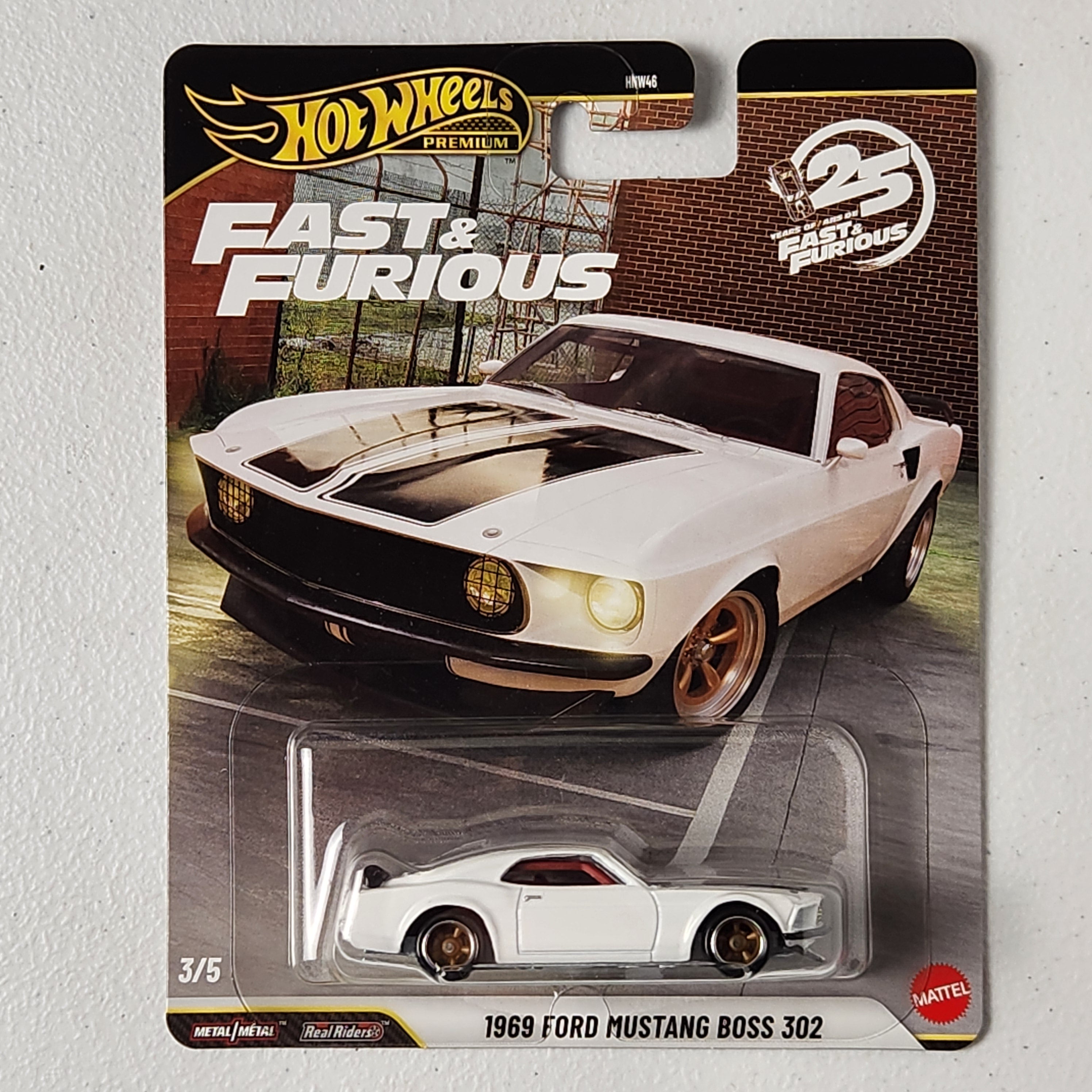 1969 Ford Mustang Boss 302 #3/5 Fast & Furious American Premium Hot Wheels 2024