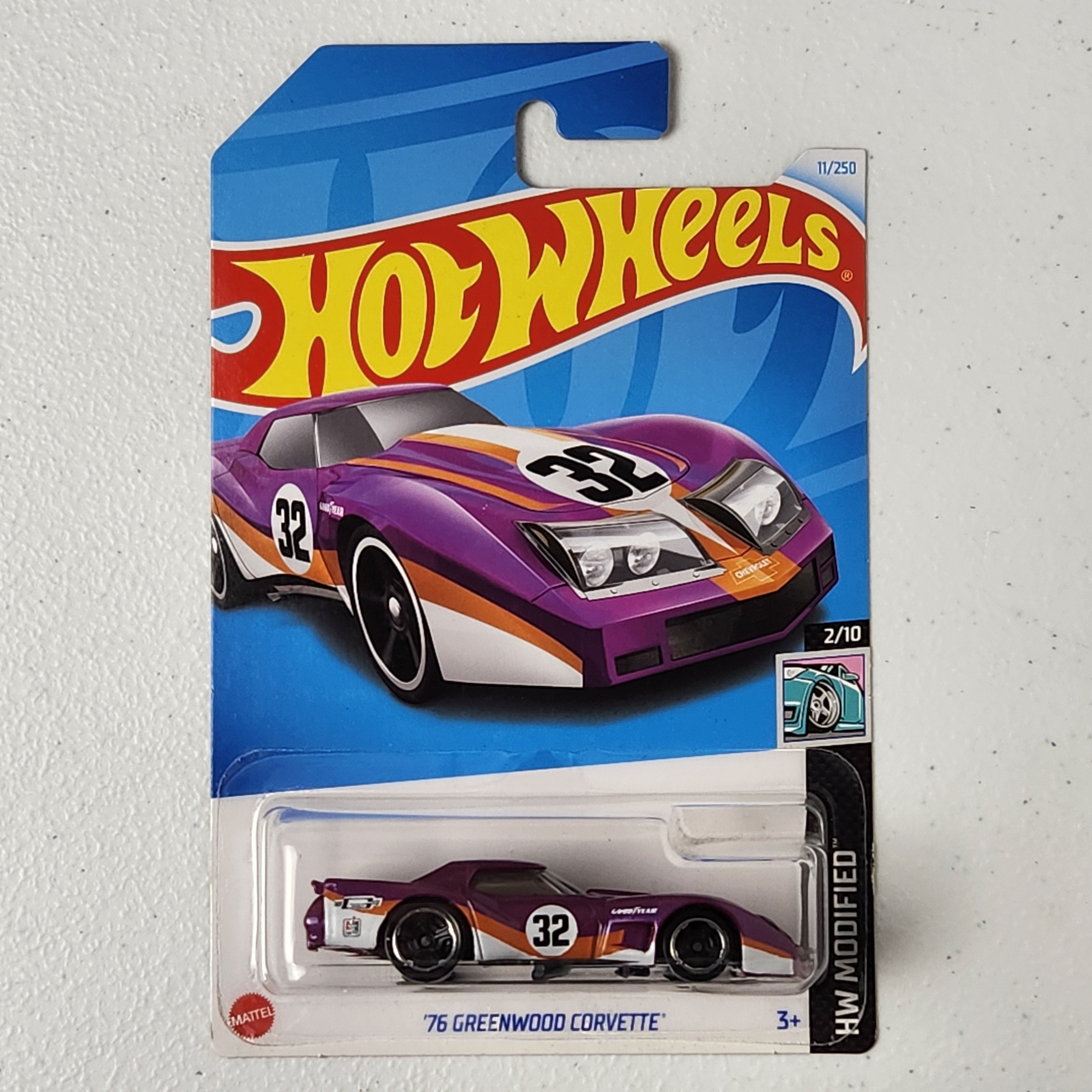 76 Greenwood Corvette American Mainline Hot Wheels