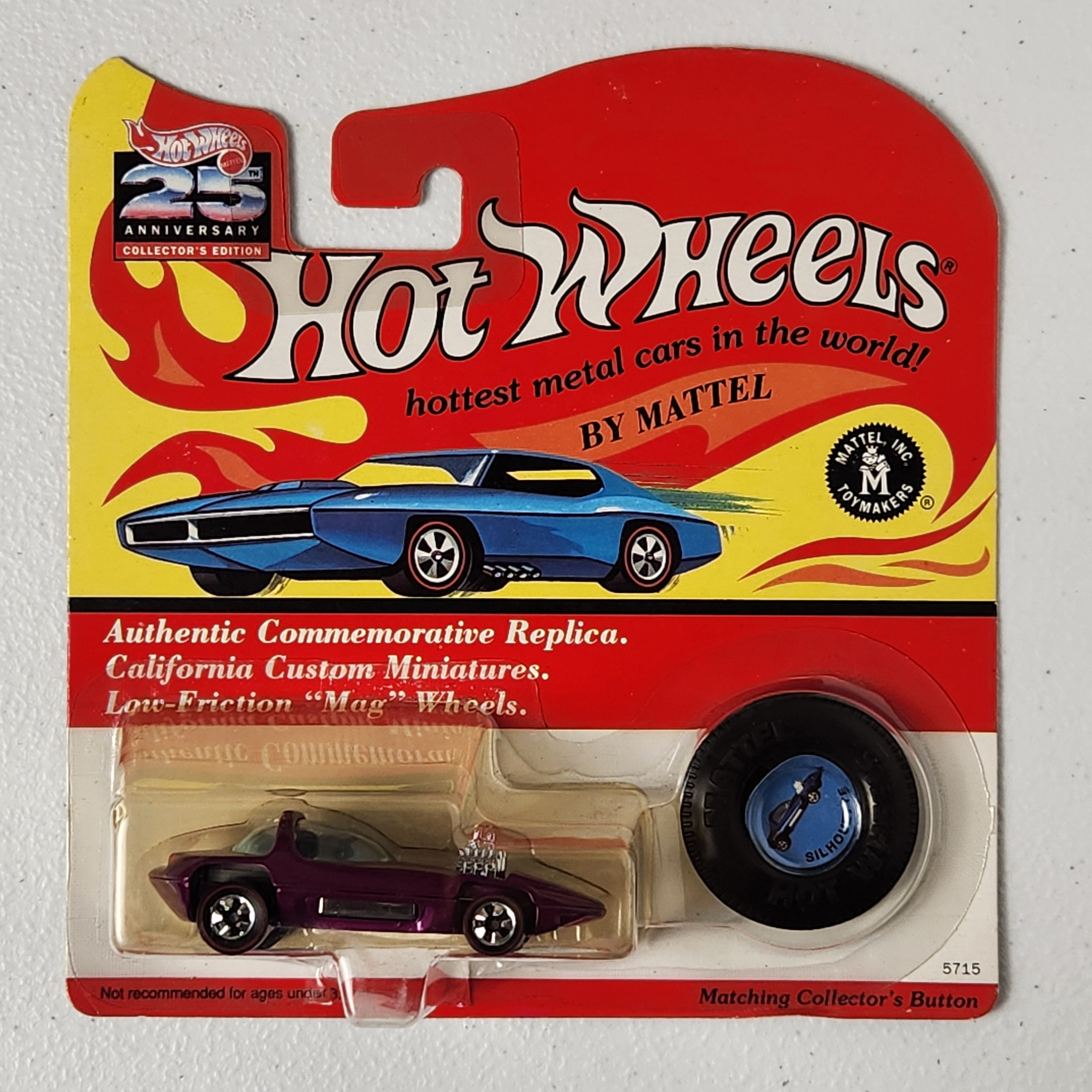Silhouette 25th Anniversary Collector's Edition Replica Fantasy Premium Hot Wheels