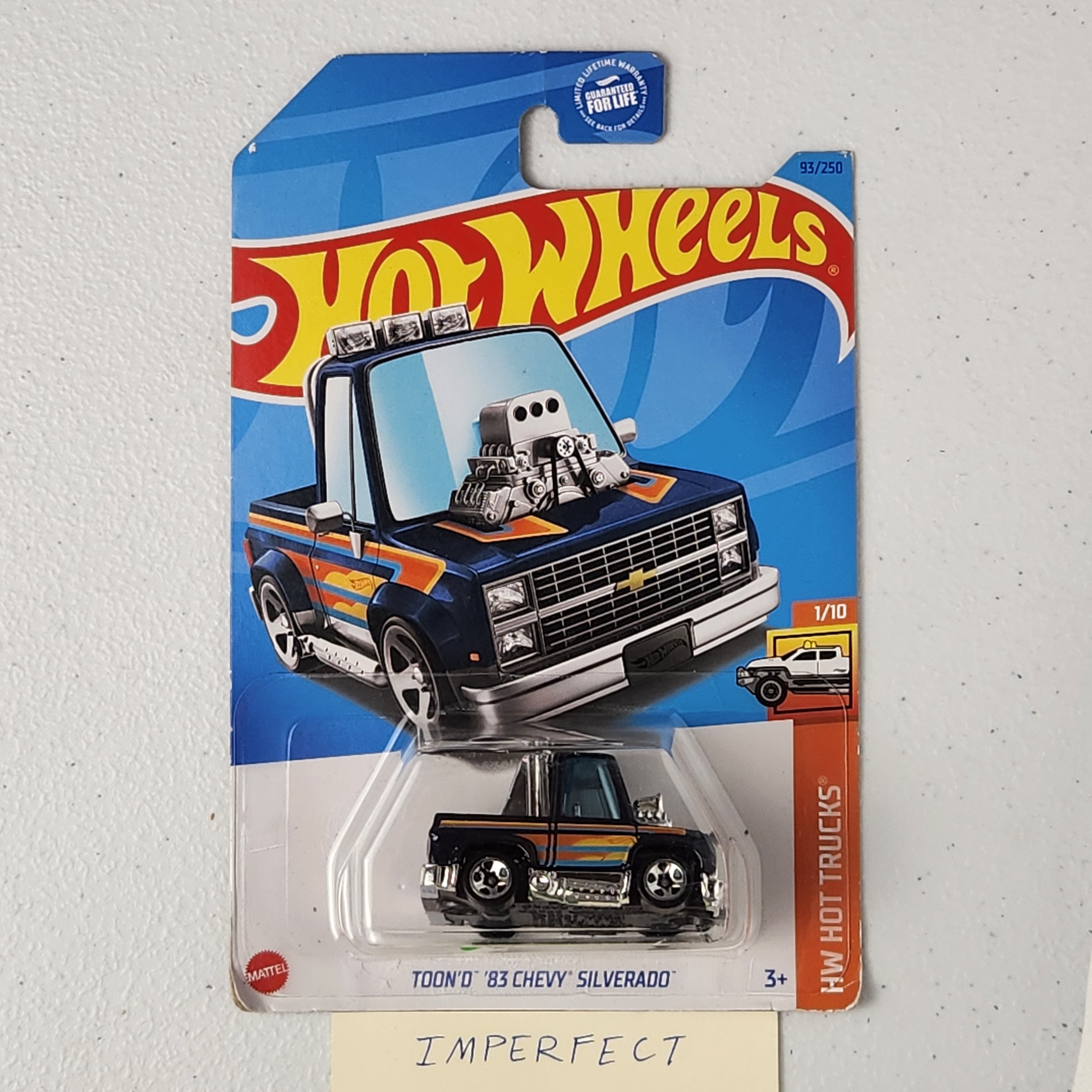Tooned 83 Chevy Silverado American Mainline Hot Wheels