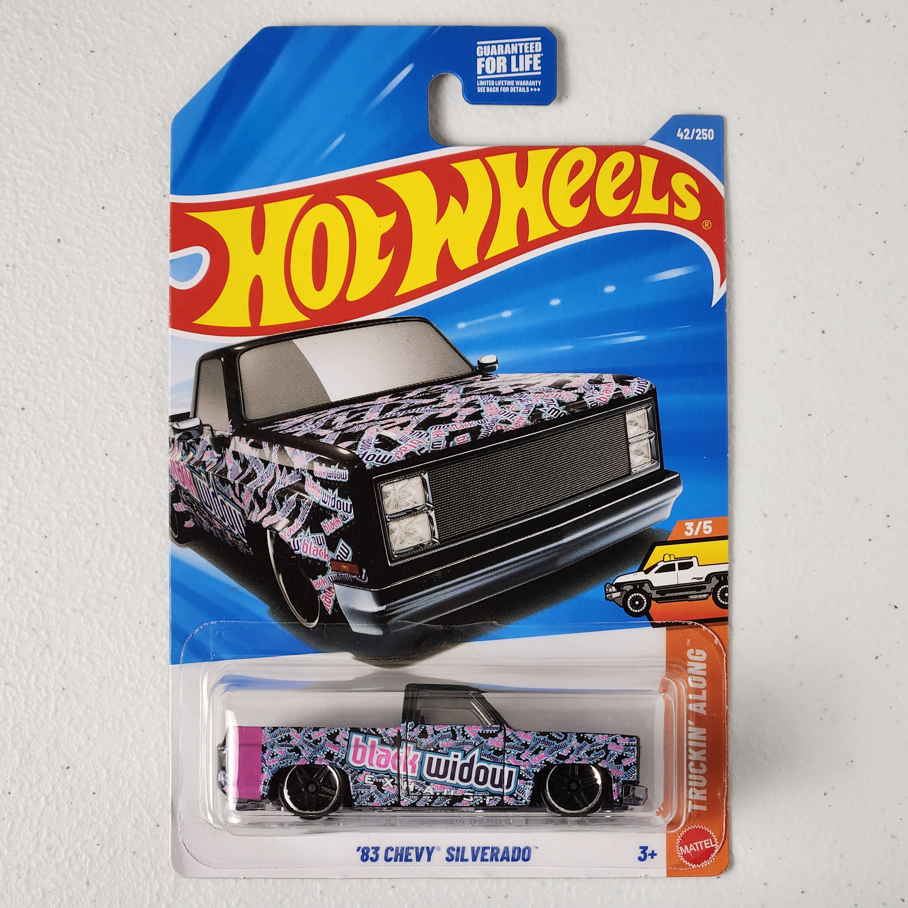 Chevy Silverado Pickup Truck American Mainline Hot Wheels