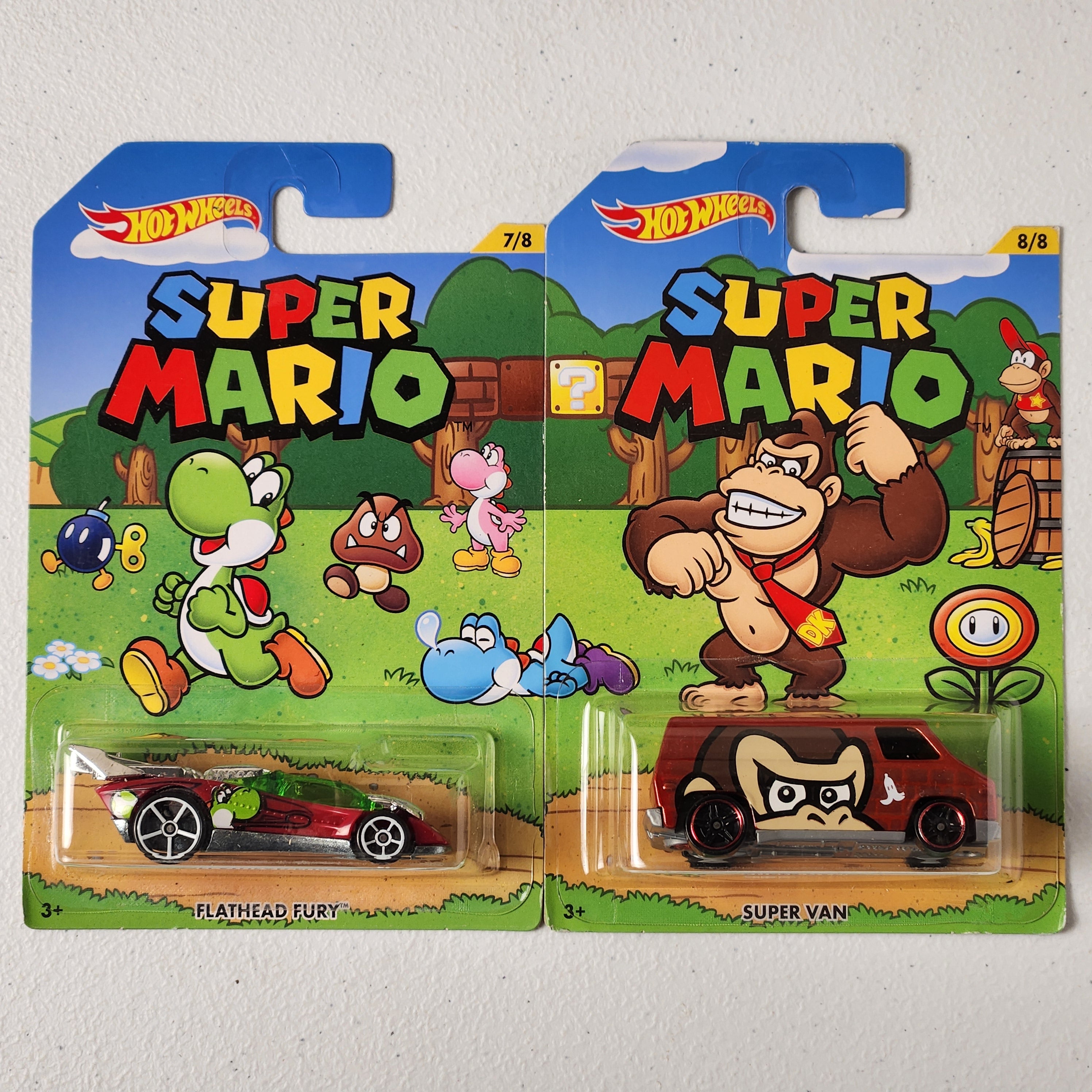 Super Mario 8 Car Set Premium Hot Wheels 2023