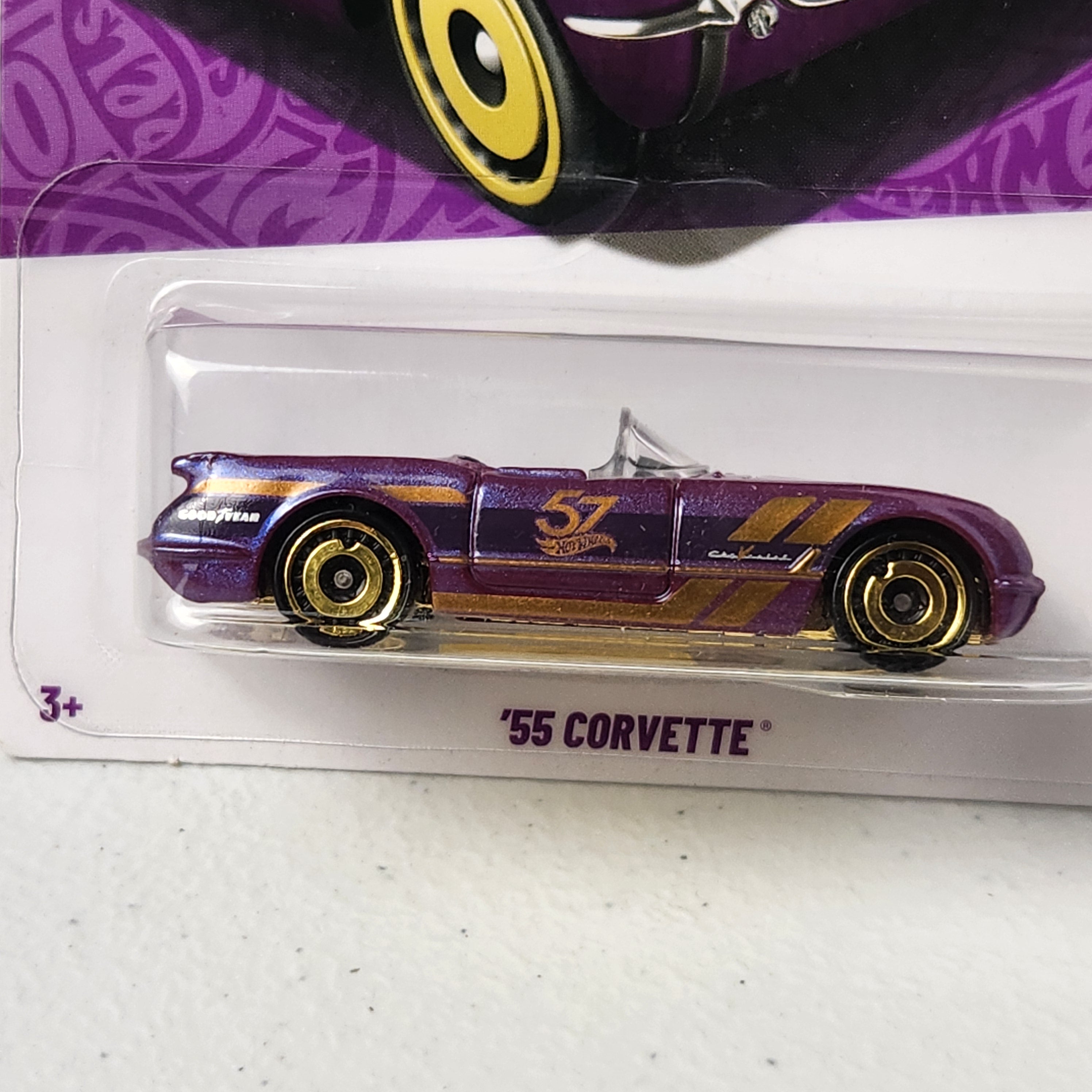 55 Corvette American Mainline Hot Wheels