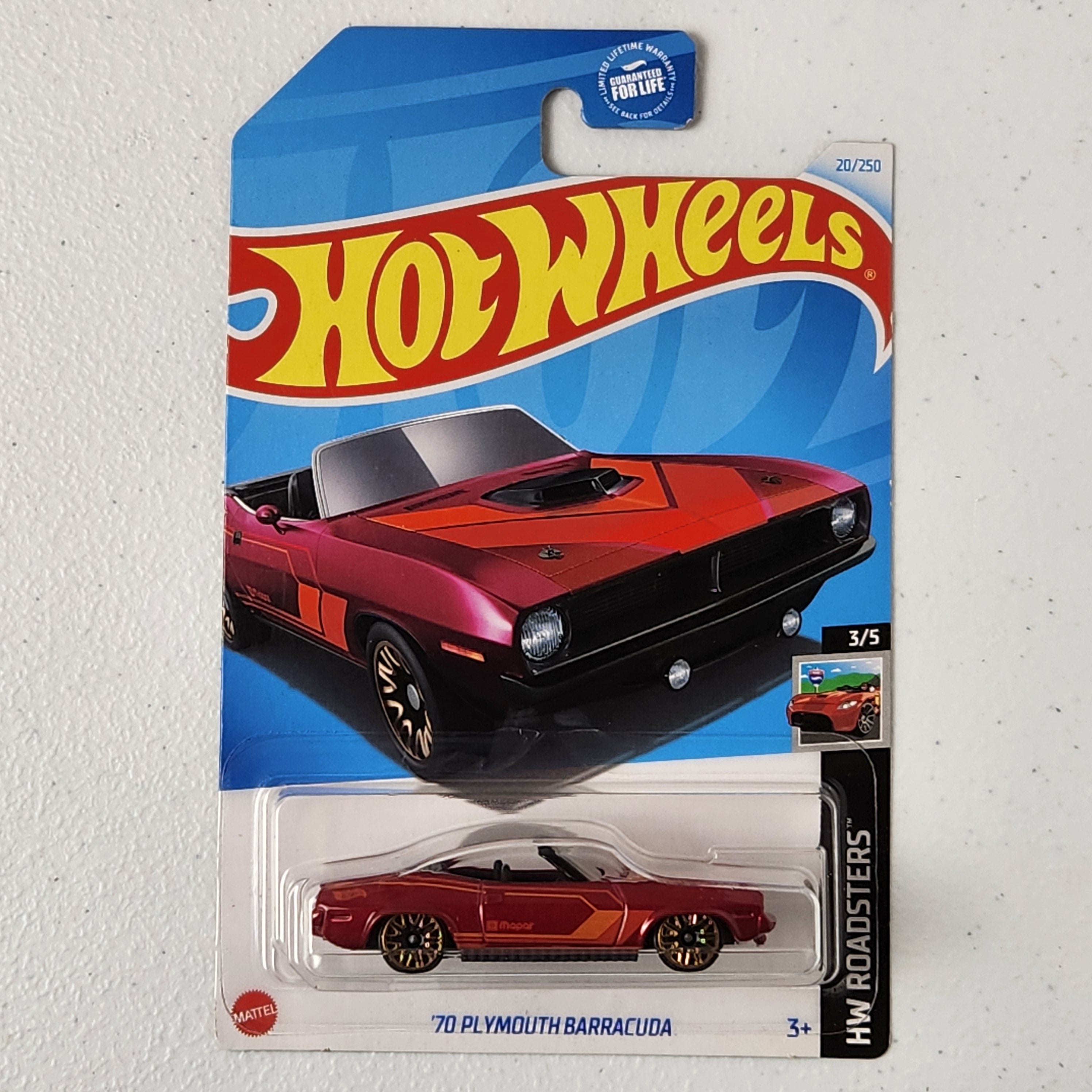 70 Plymouth Barracuda American Mainline Hot Wheels