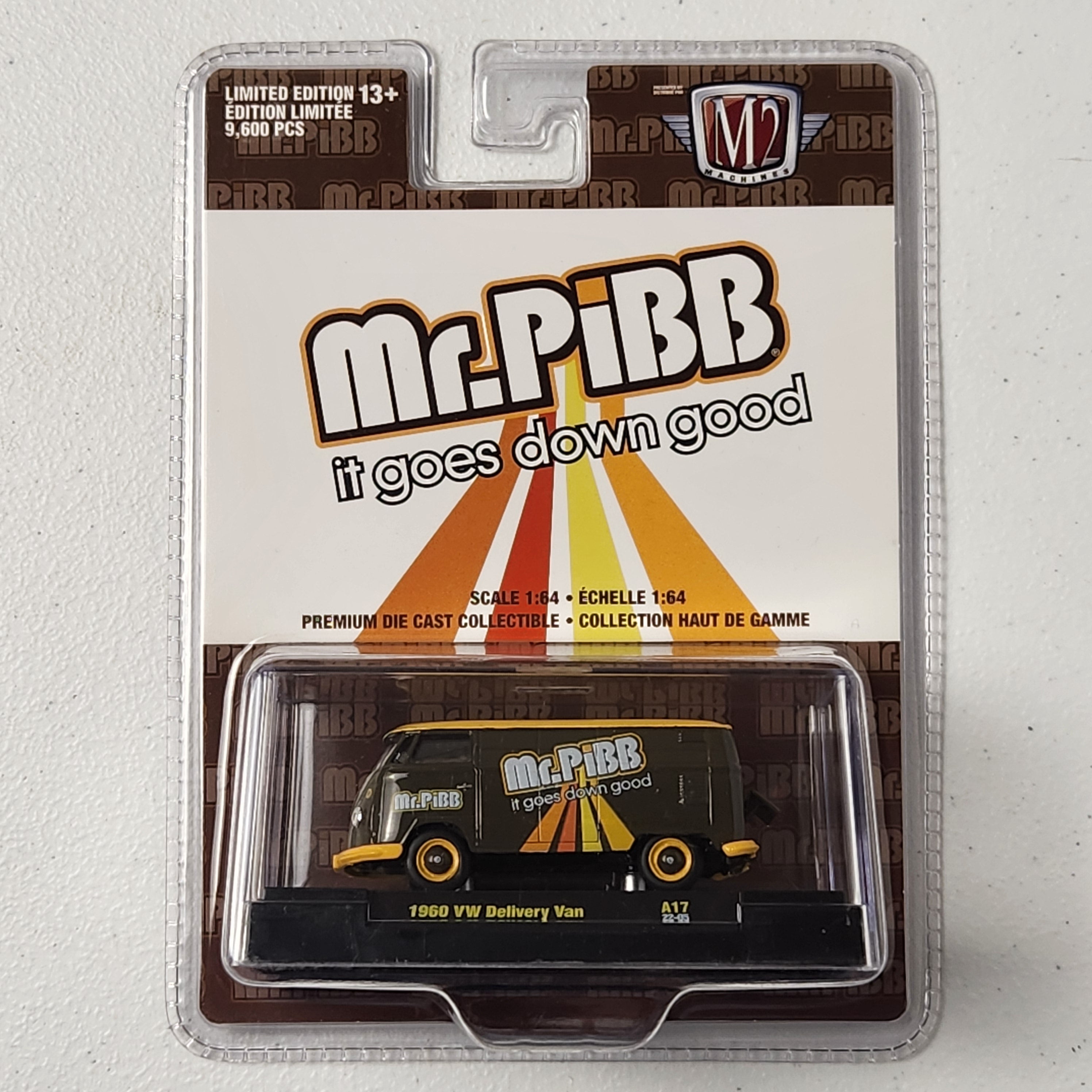 1960 Volkswagen Delivery Van Mr. Pibb European M2 Machines 2021