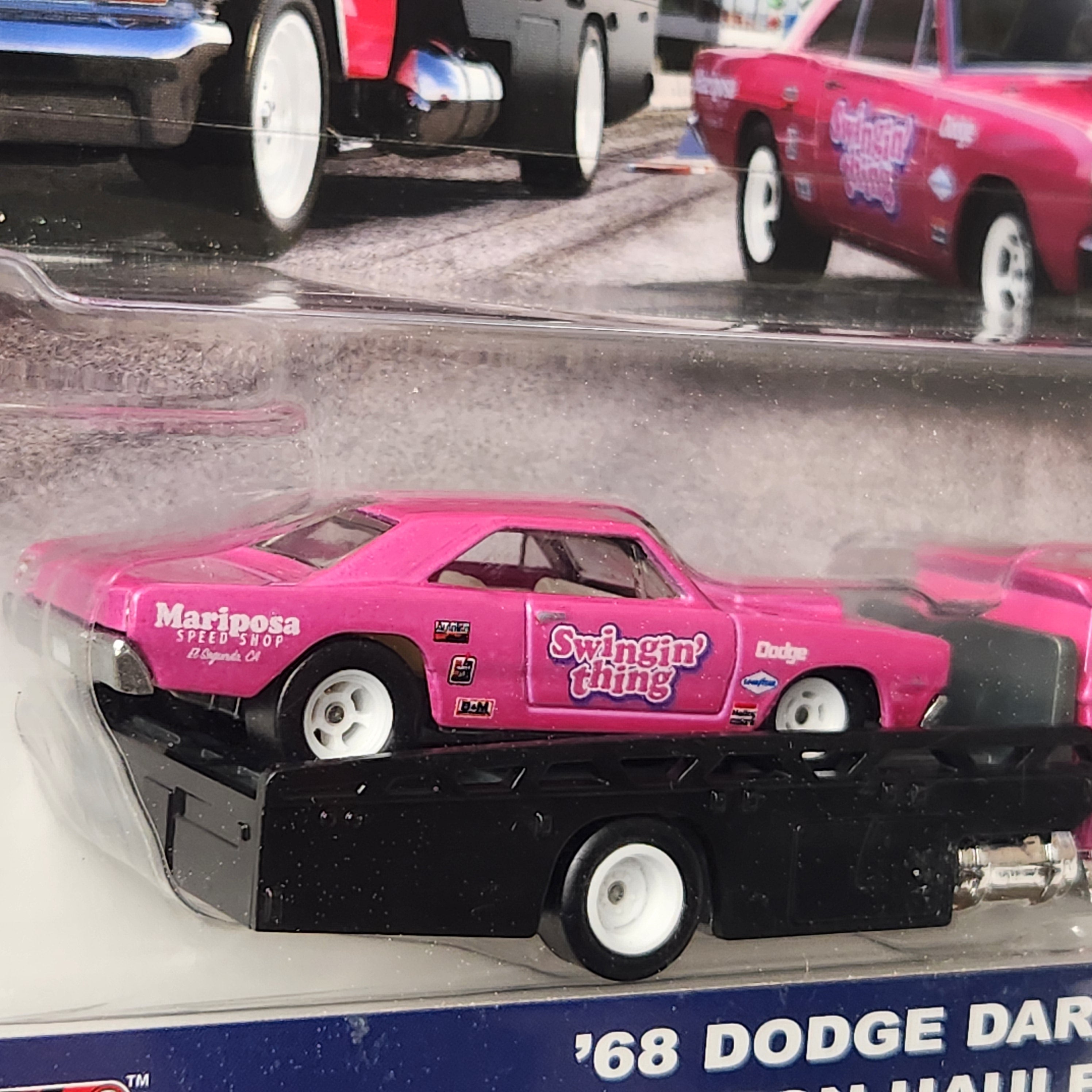 68 Dodge Dart Horizon Hauler #25 Team Transport American Premium Hot Wheels