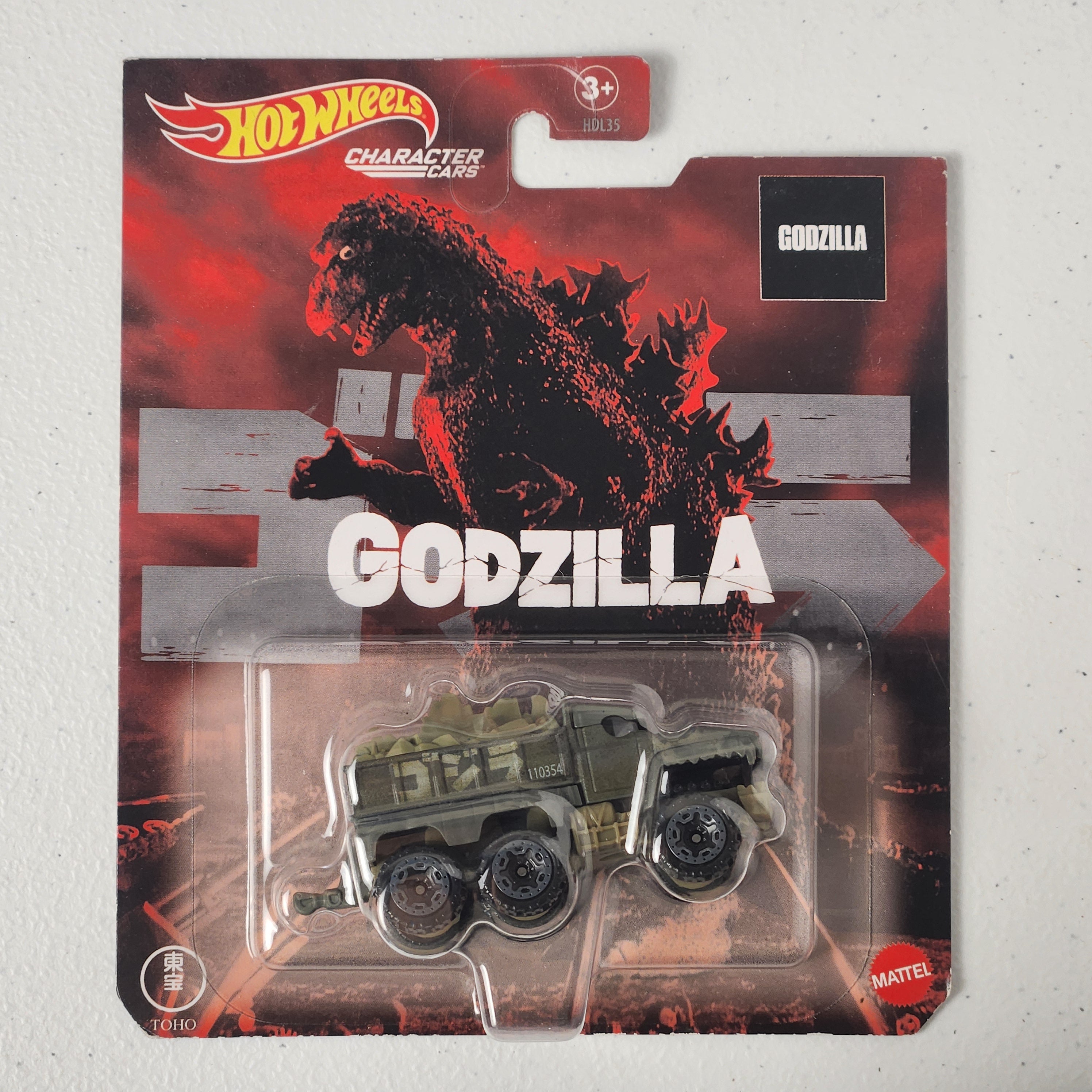 Godzilla Character Cars Fantasy Premium Hot Wheels