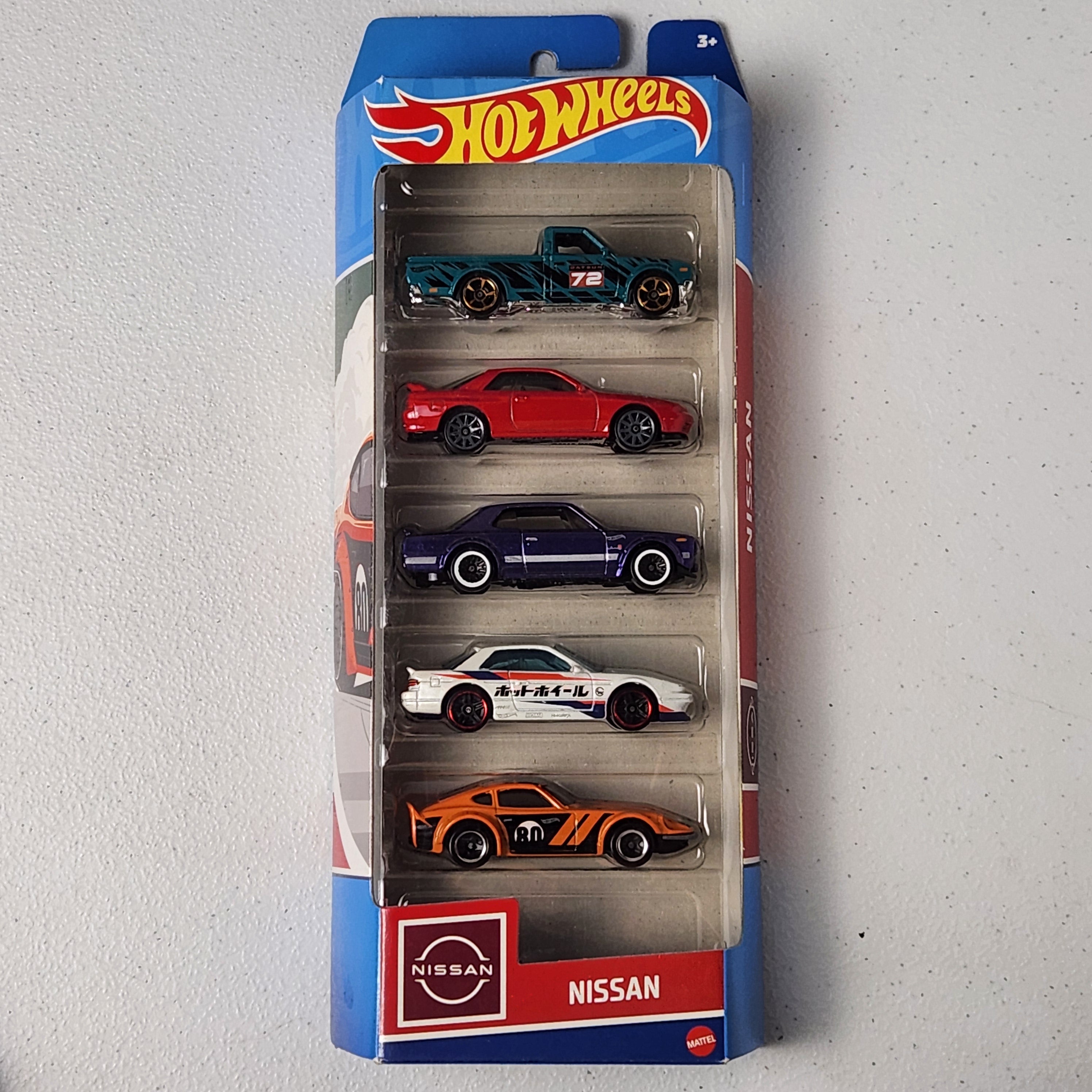 Nissan 5 Pack JDM Mainline Hot Wheels