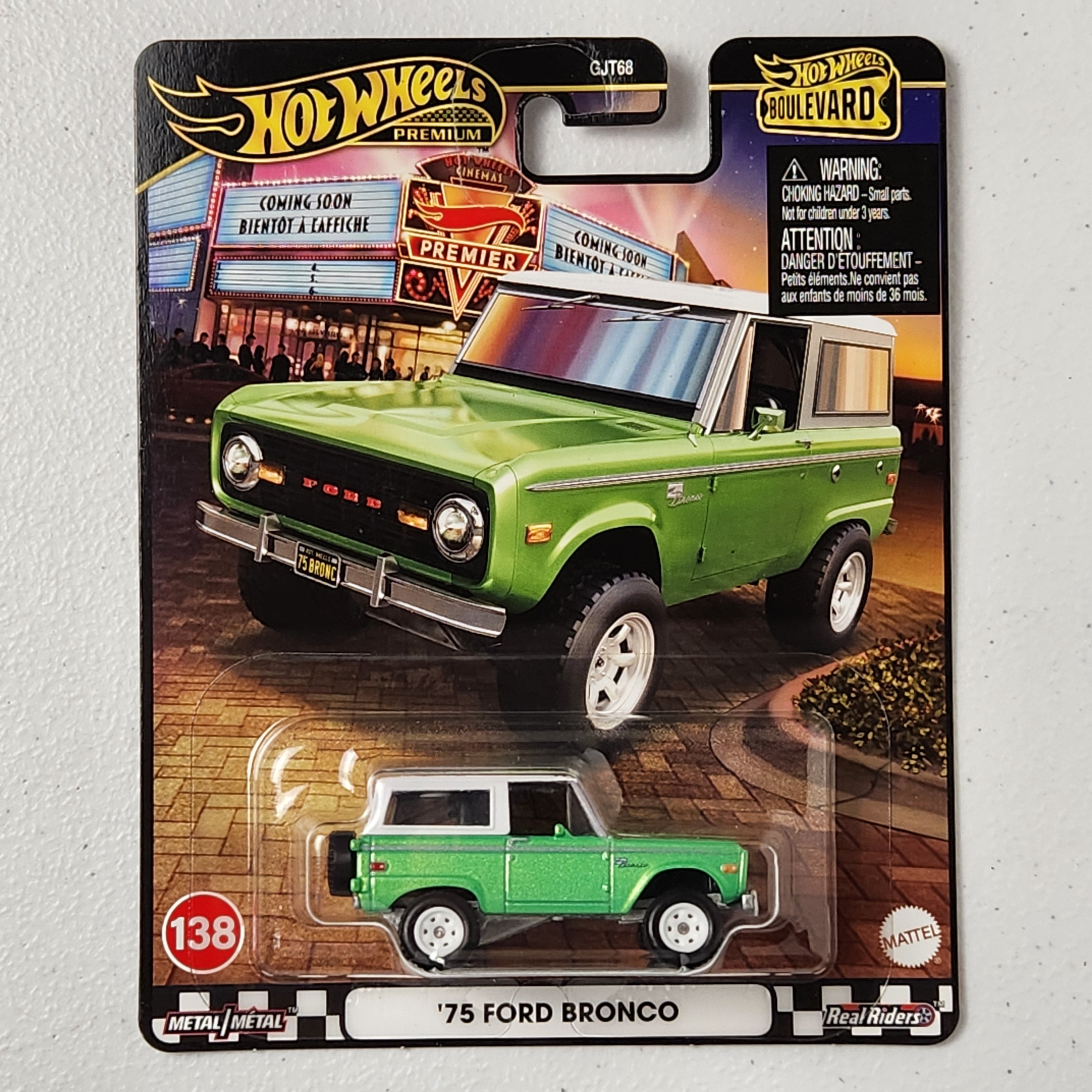 75 Ford Bronco #138 Boulevard American Premium Hot Wheels 2025