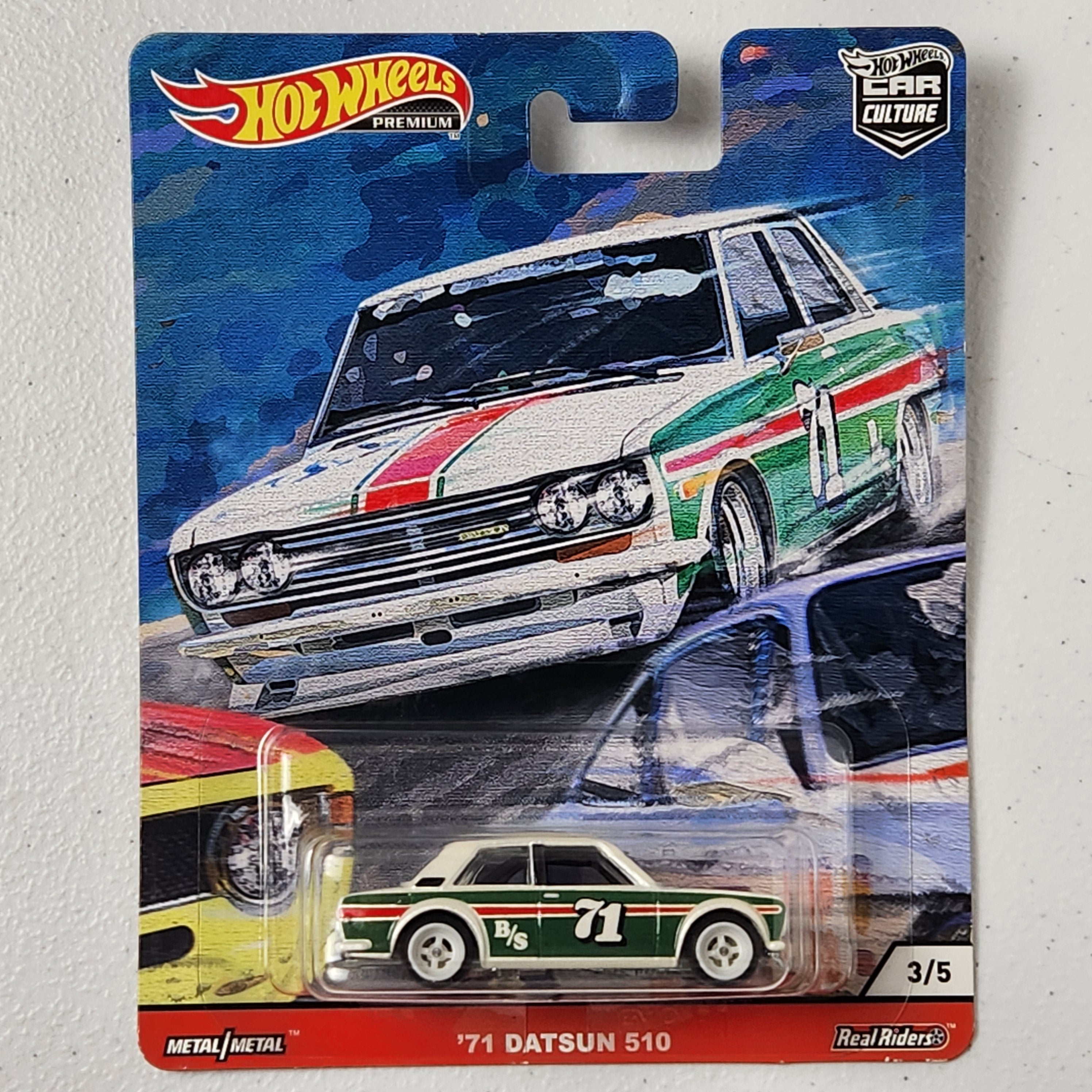 71 Datsun 510 #3/5 Car Culture JDM Premium Hot Wheels 2020
