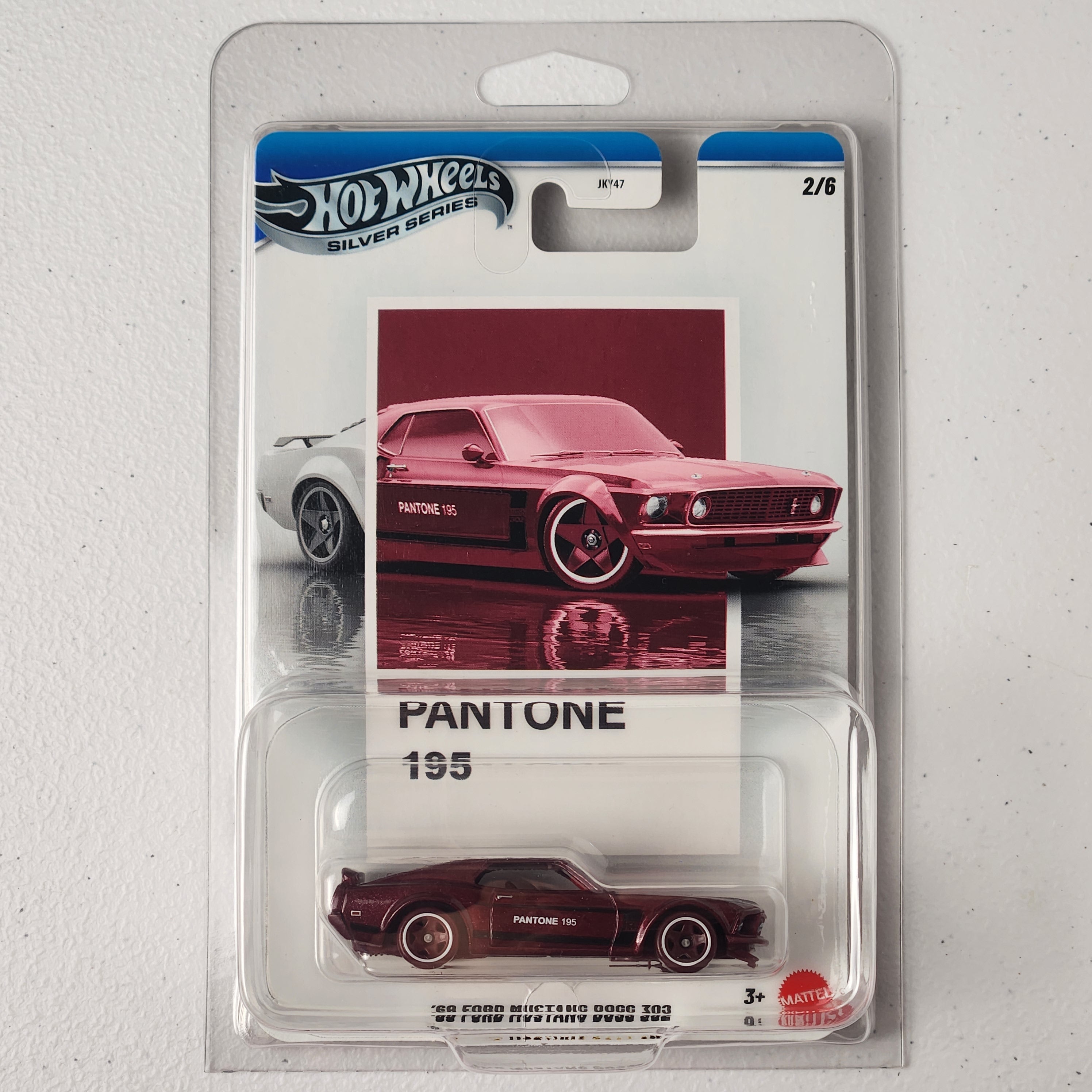 69 Ford Mustang Boss 302 #2/6 Pantone American SS Hot Wheels