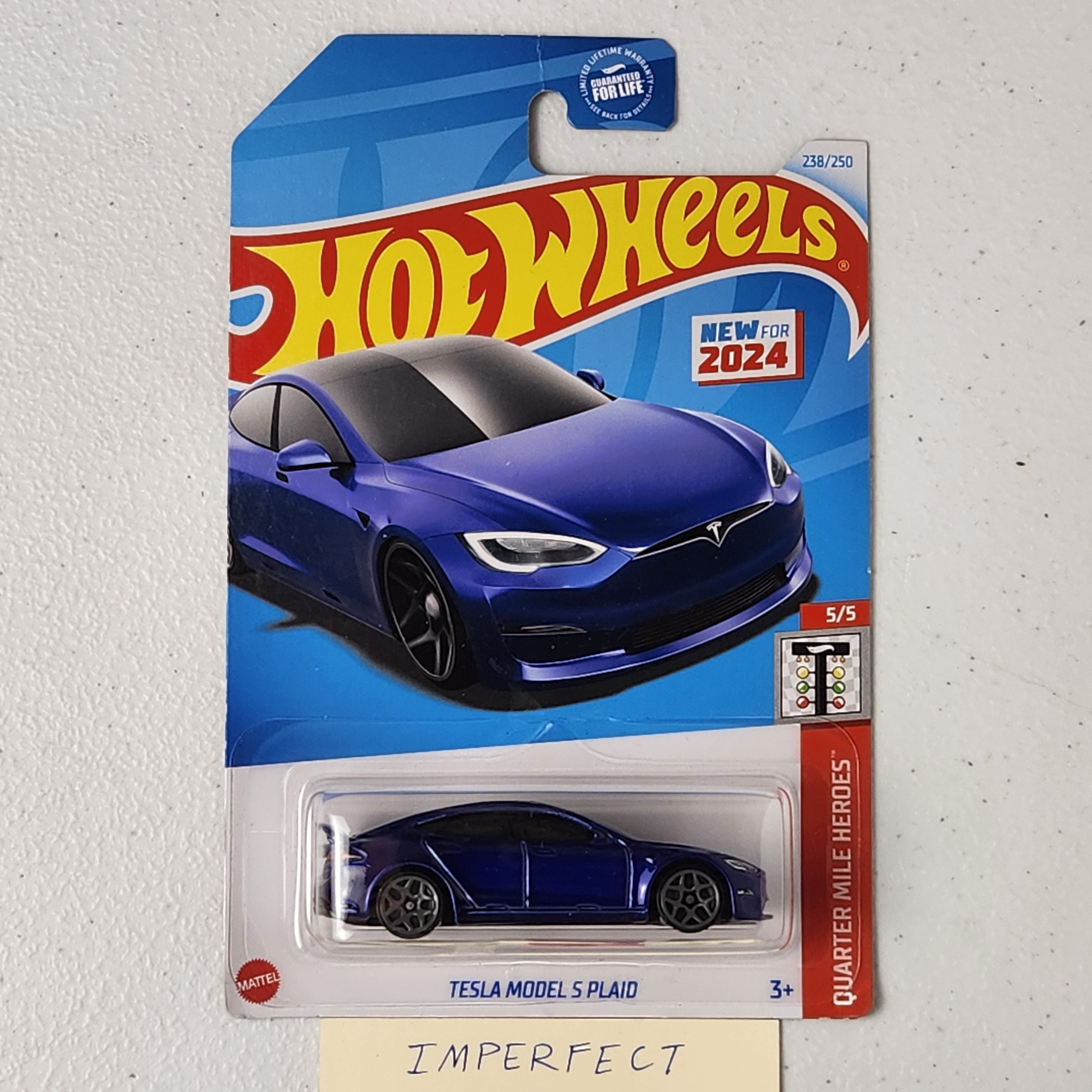 Tesla Model S Plaid American Mainline Hot Wheels