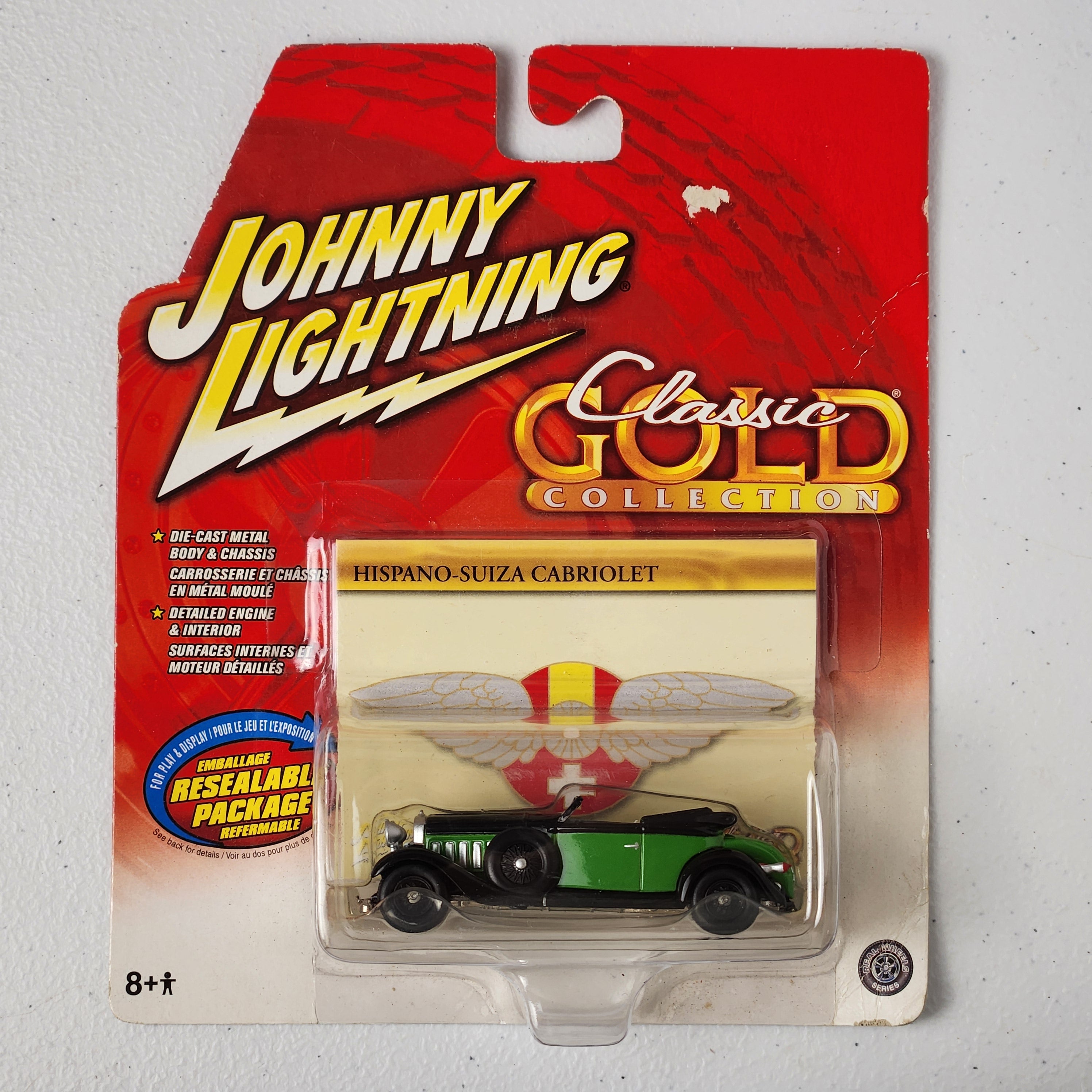 Hispano-Suiza Cabriolet Classic Gold Collection European Johnny Lightning