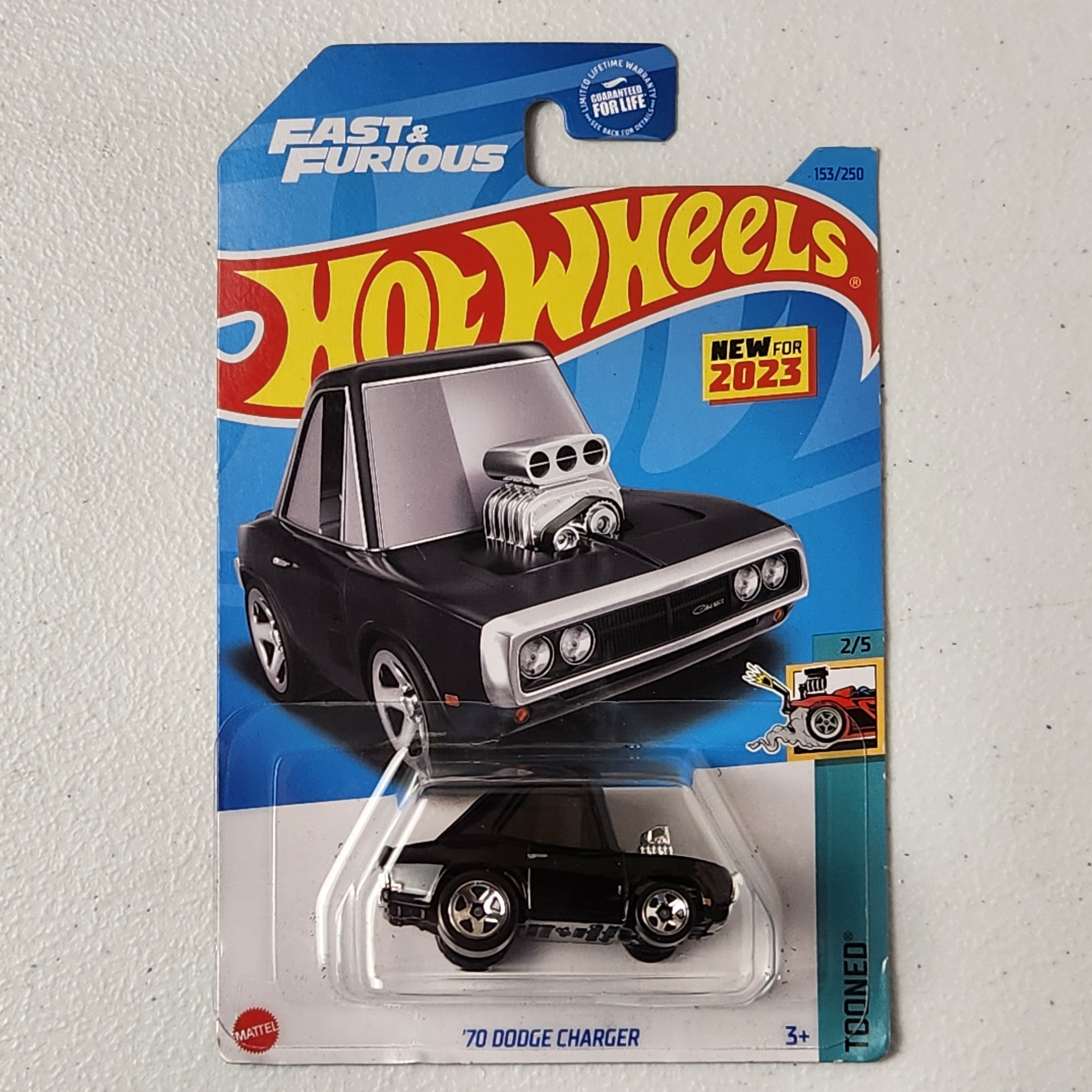 70 Tooned Dodge Charger American Mainline Hot Wheels