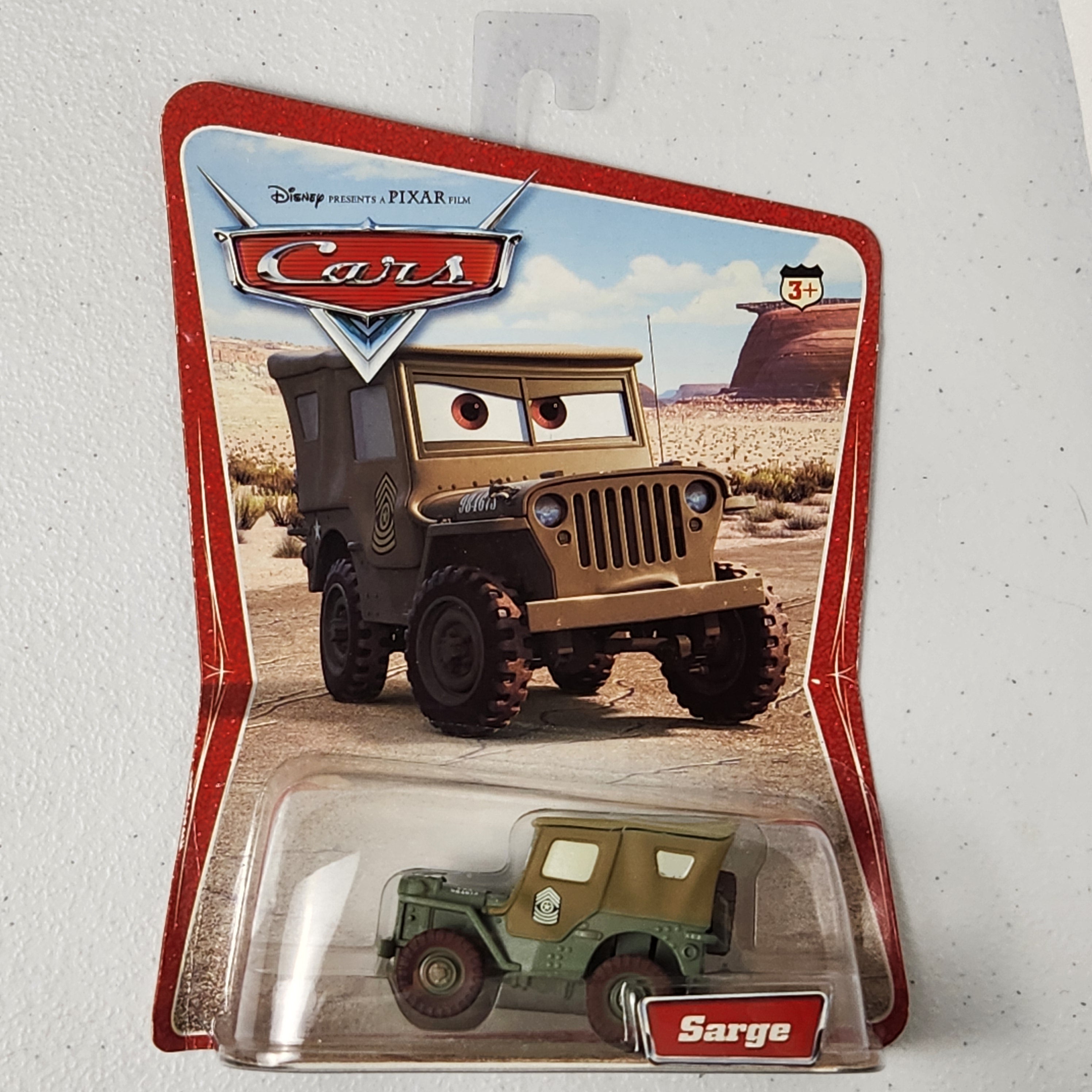 Sarge Disney Pixar Cars American Mattel
