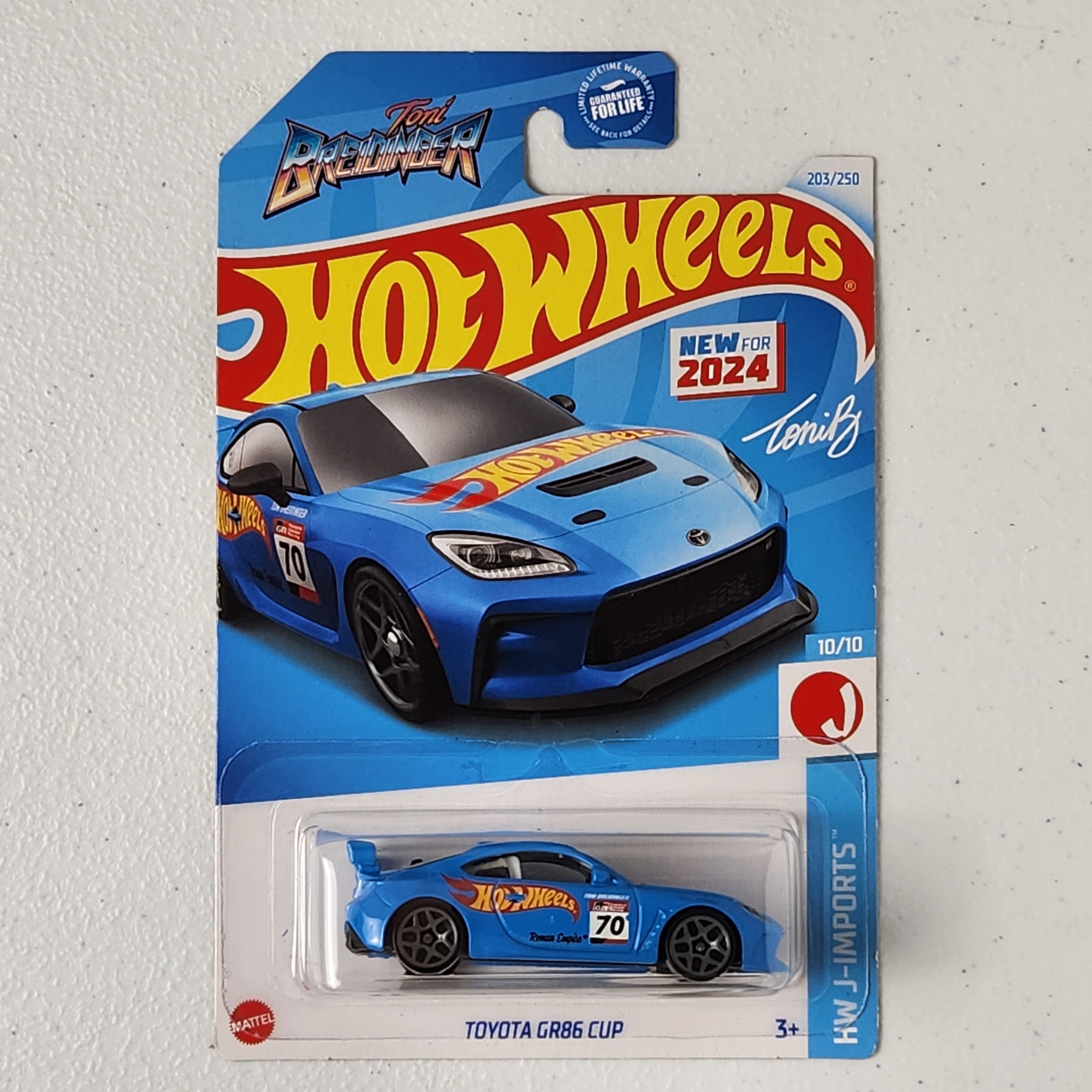 Toyota GR86 Cup JDM Mainline Hot Wheels