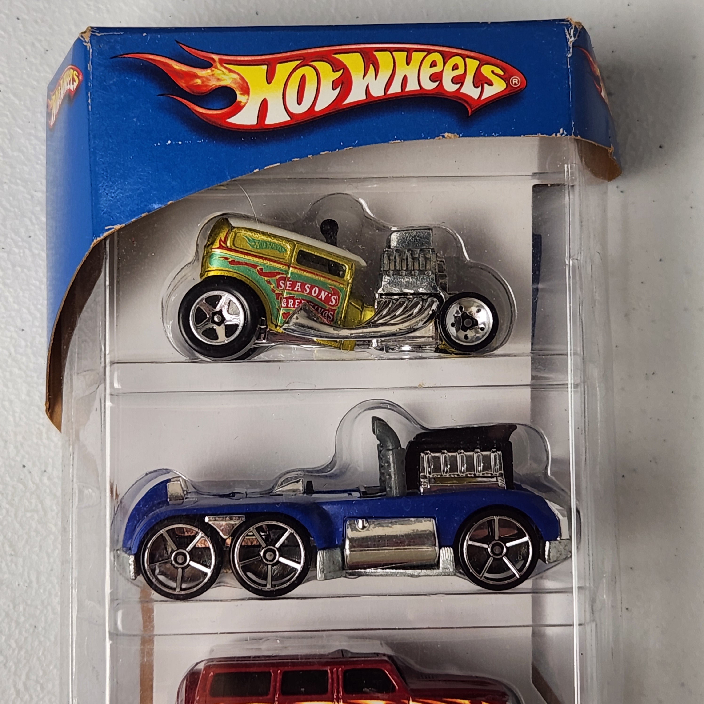 4 Car Pack Mixed Fantasy Mainline Hot Wheels