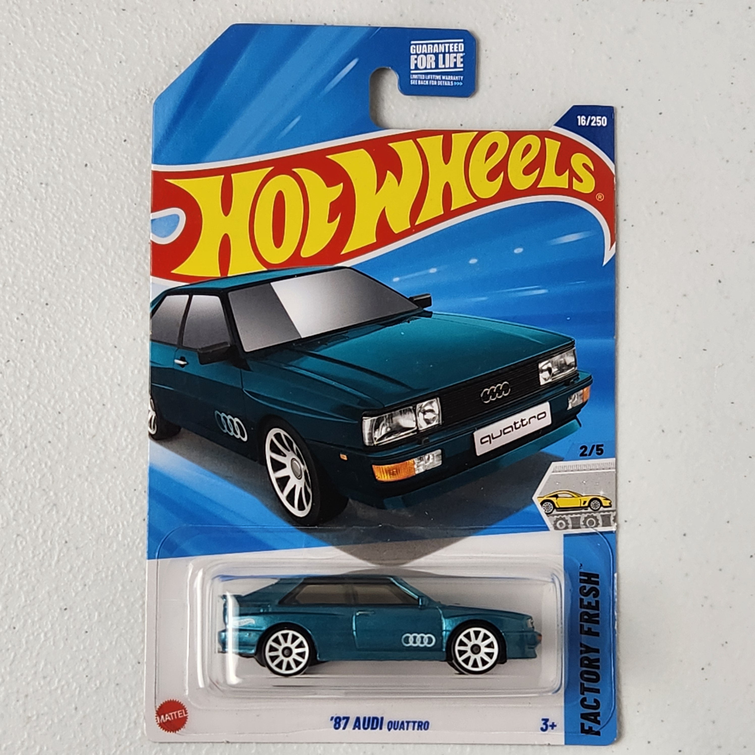 '87 Audi Quattro Mainline European Hot Wheels