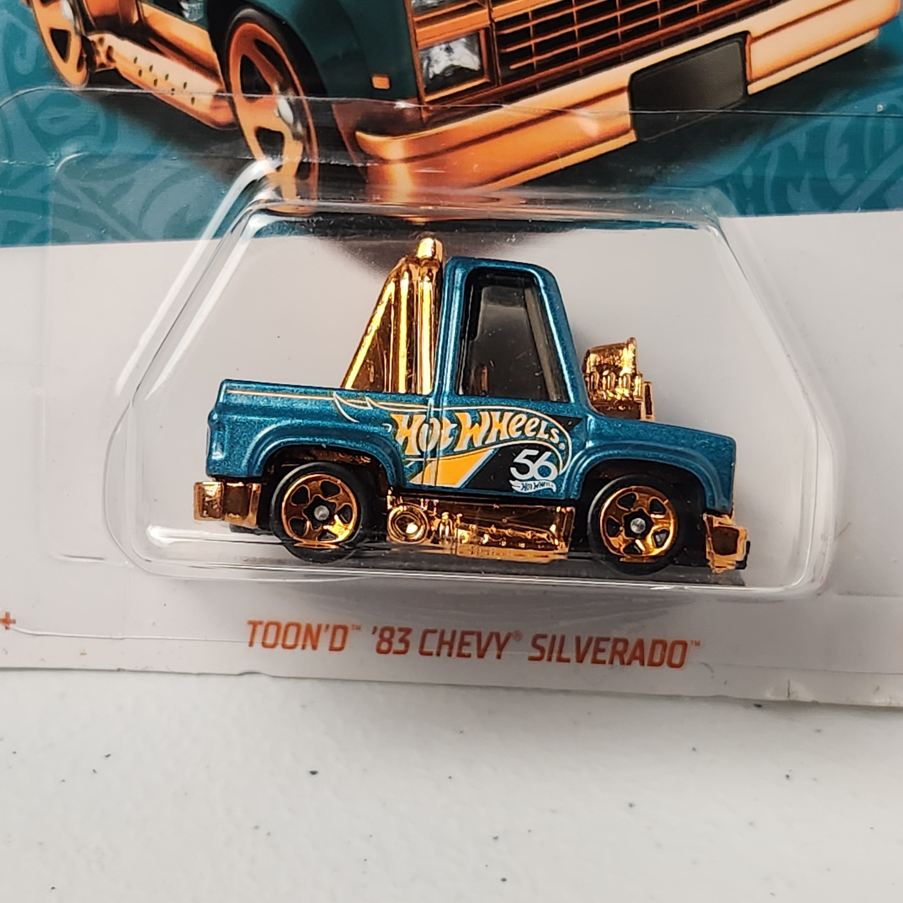 Tooned 83 Chevy Silverado American Mainline Hot Wheels