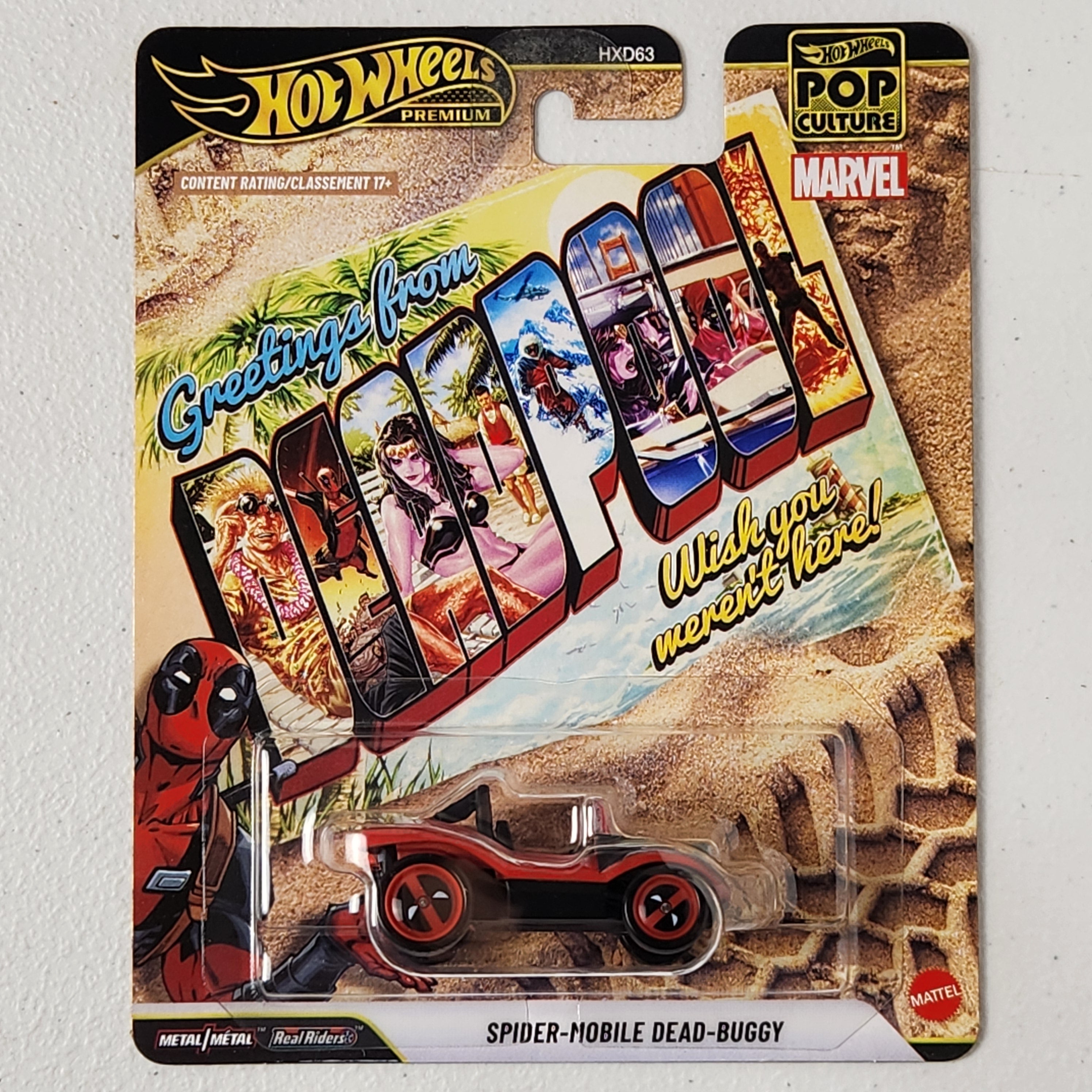 Spider-Mobile Dead-Buggy Marvel European Premium Hot Wheels 2024