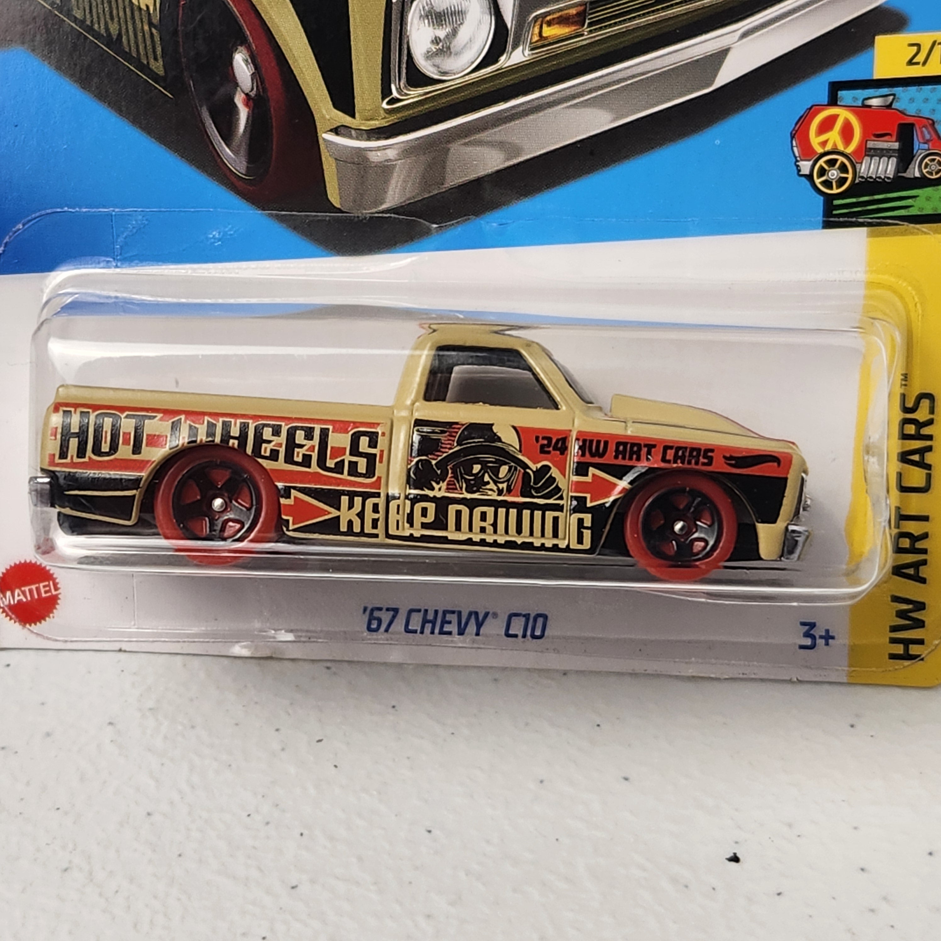 ’67 Chevy C10 HW Hot Trucks American Mainline Hot Wheels