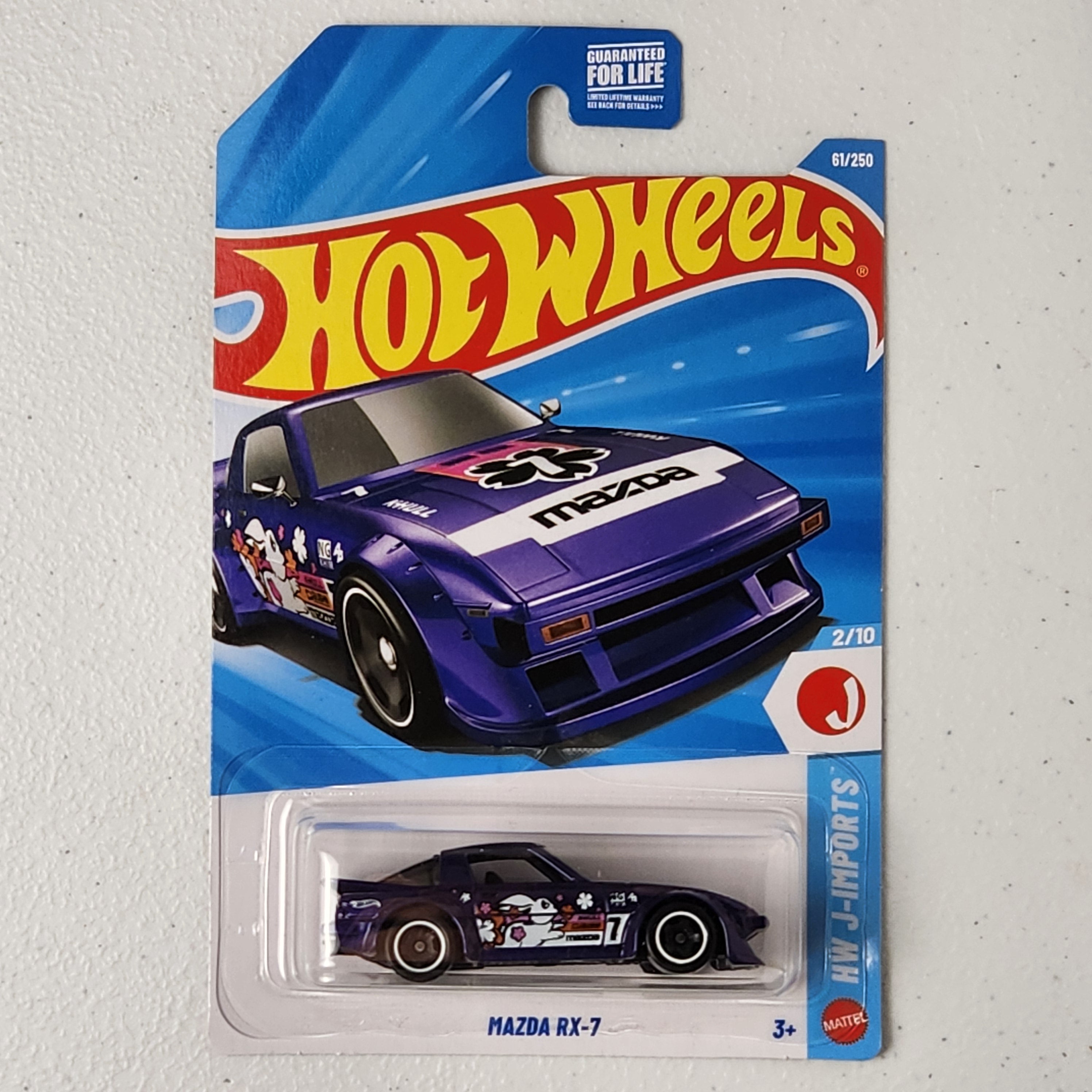 Mazda RX7 JDM Mainline Hot Wheels