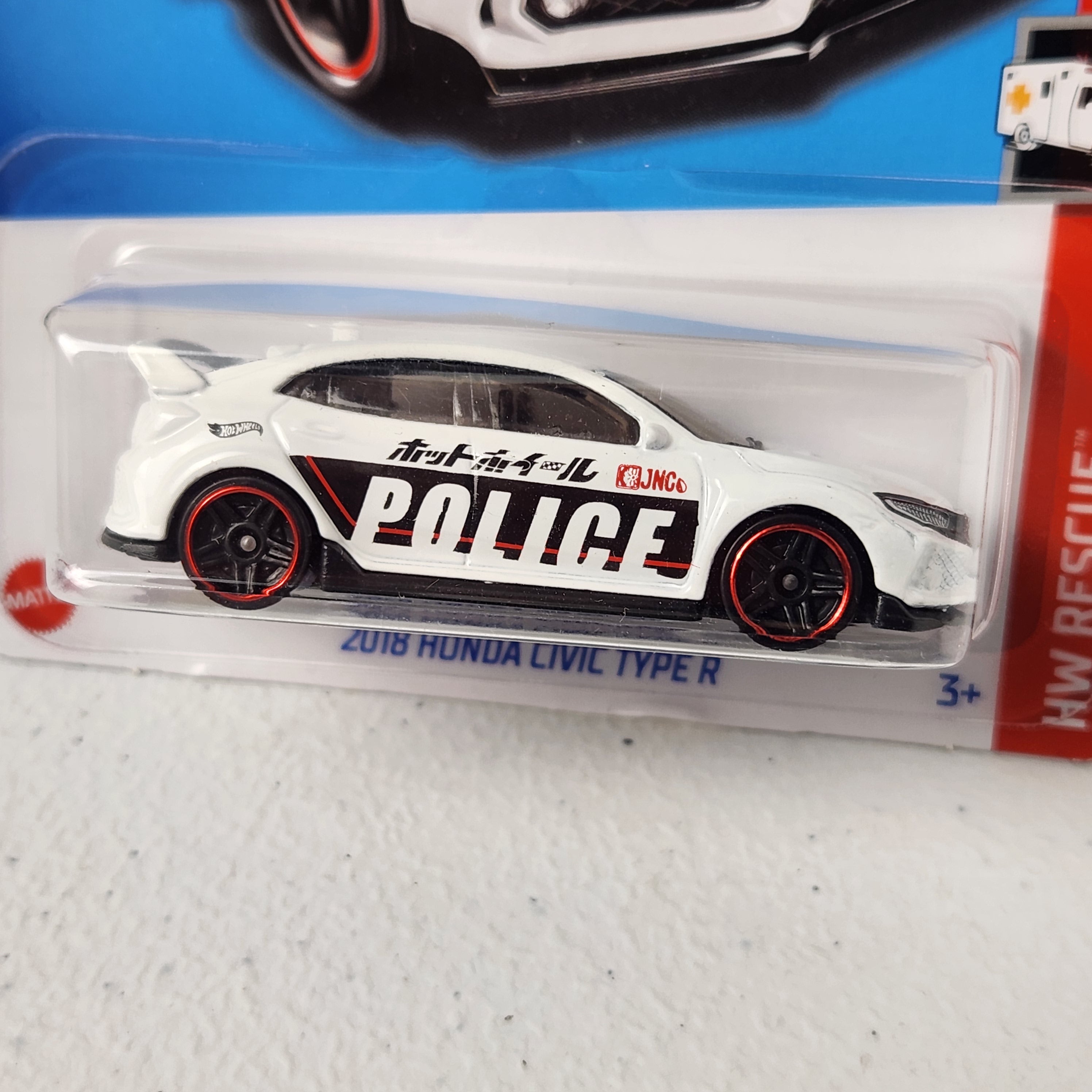 2018 Honda Civic Type R JDM Mainline Hot Wheels