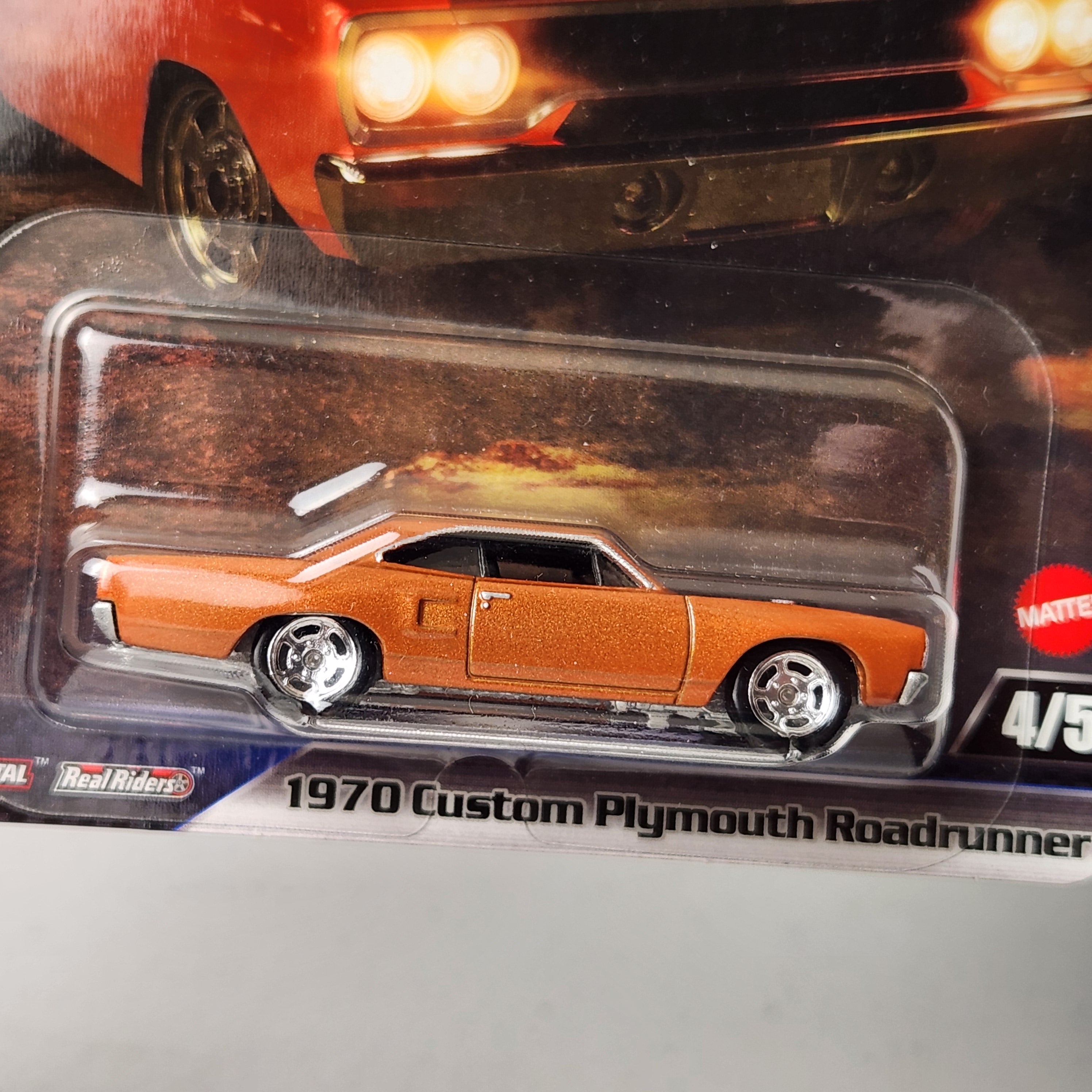 1970 Custom Plymouth Roadrunner #4/5 Fast & Furious American Premium Hot Wheels 2025