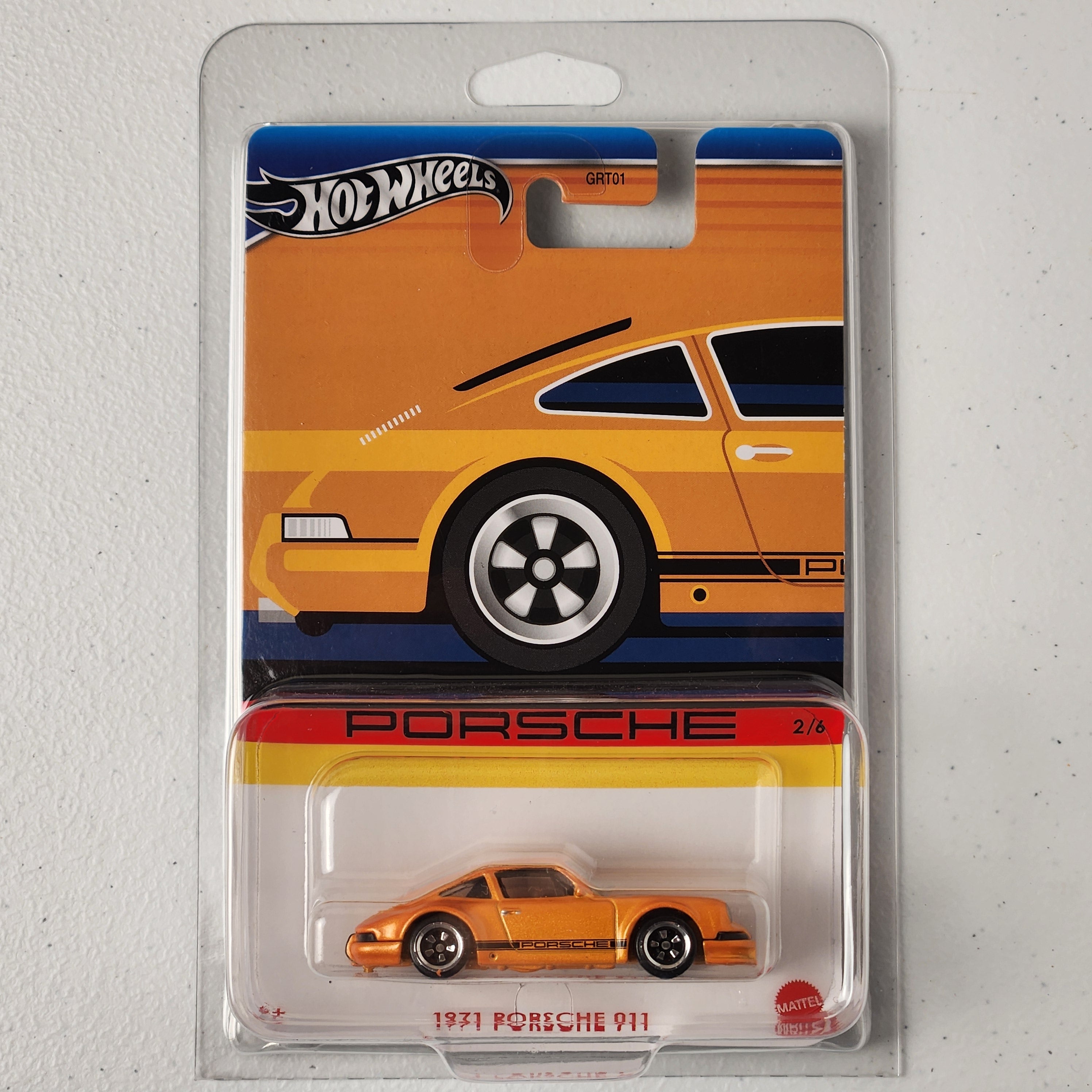 ’71 Porsche 911 #2/6 Porsche SS European Hot Wheels