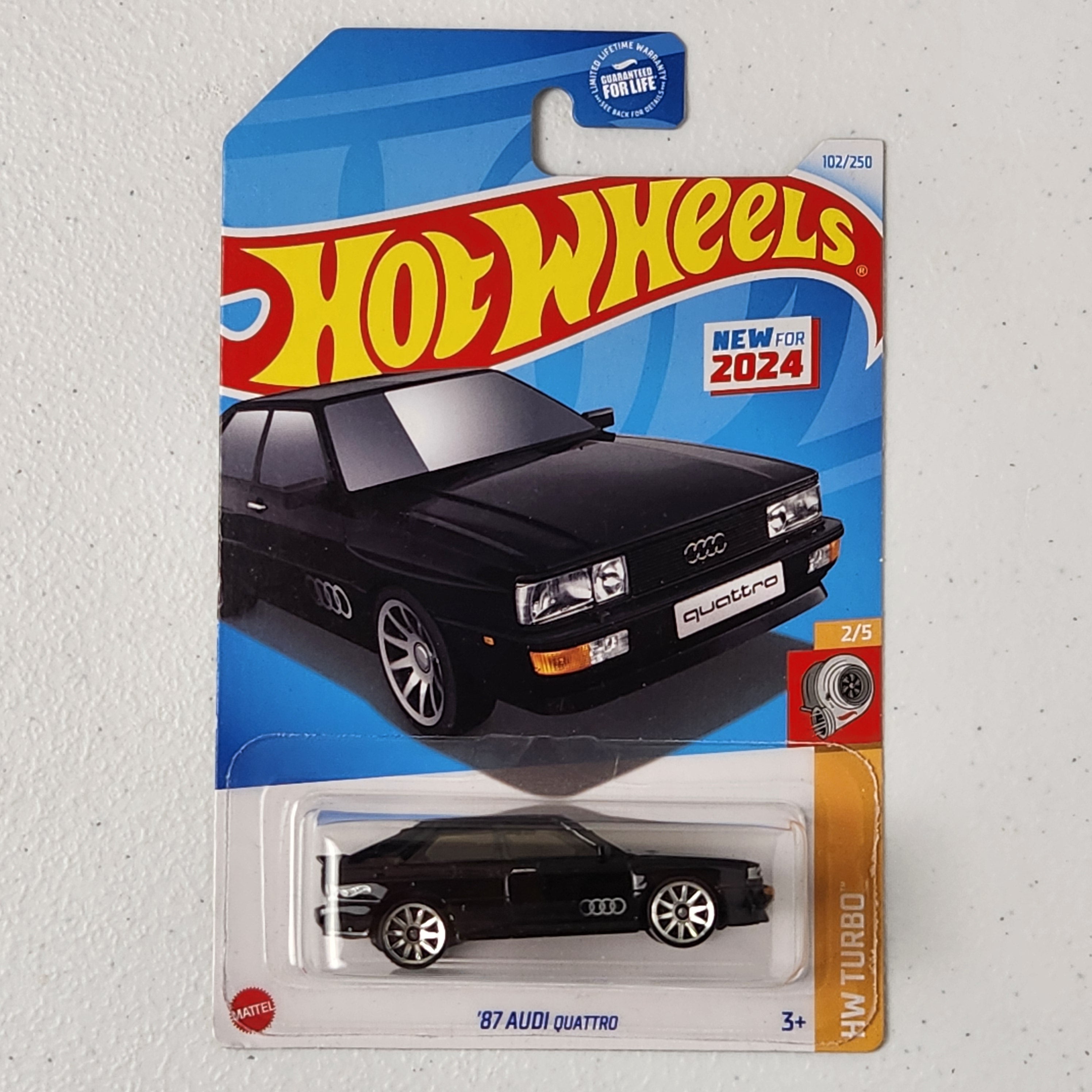 '87 Audi Quattro Mainline European Hot Wheels