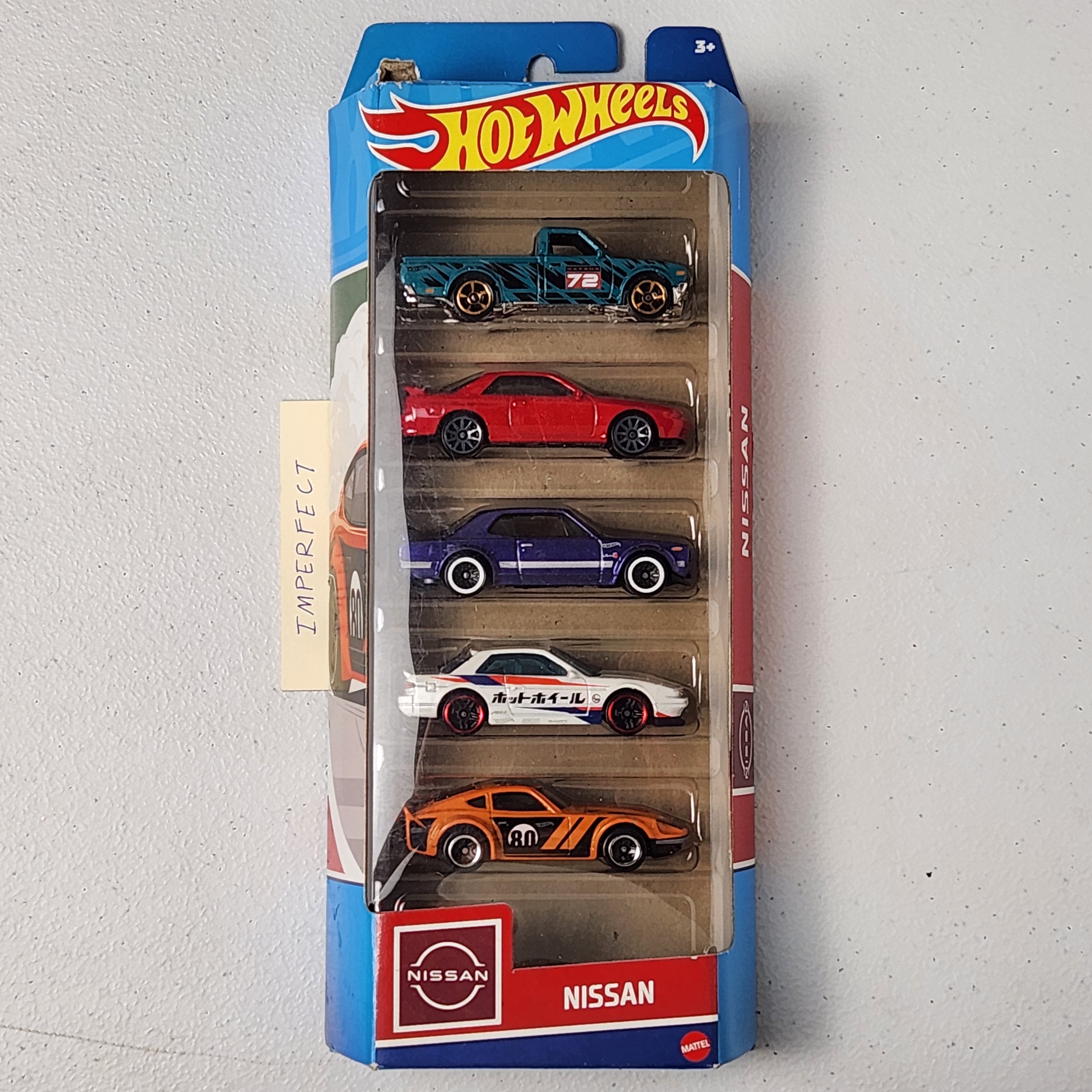 Nissan 5 Pack JDM Mainline Hot Wheels