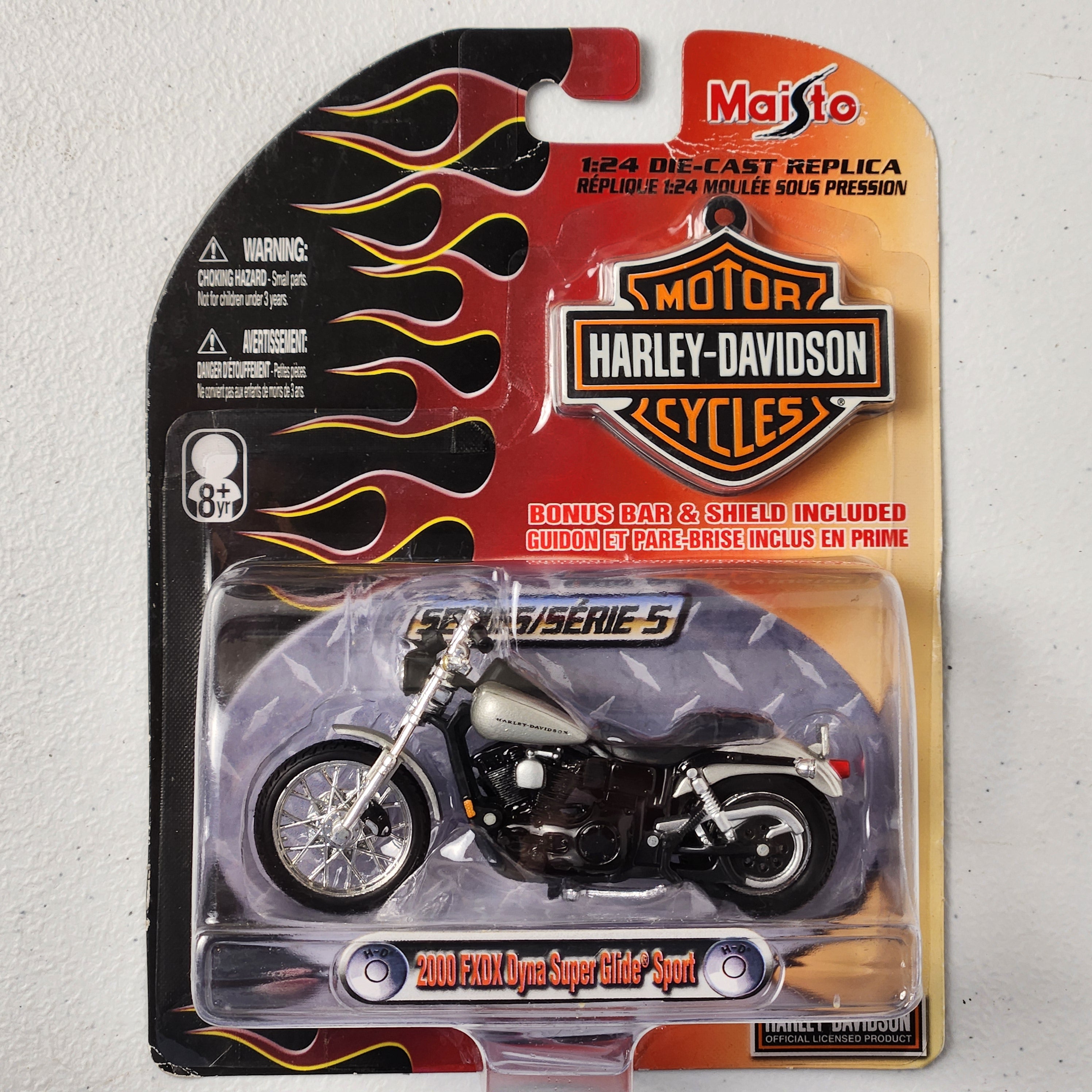 2001 FXDX Dyna Super Glide Sport Harley-Davidson Cycles American Maisto 2005