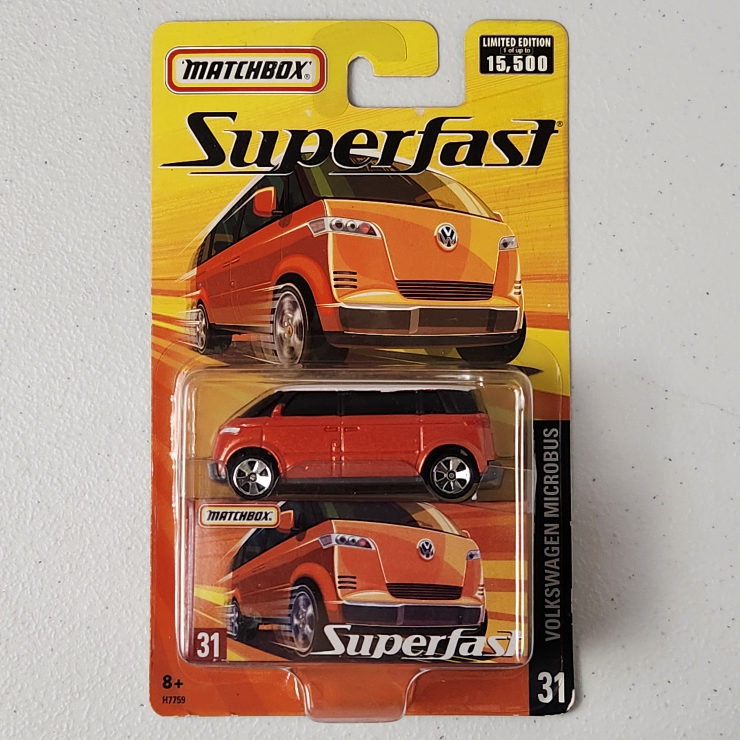 Volkswagen Microbus #31 Superfast European Matchbox
