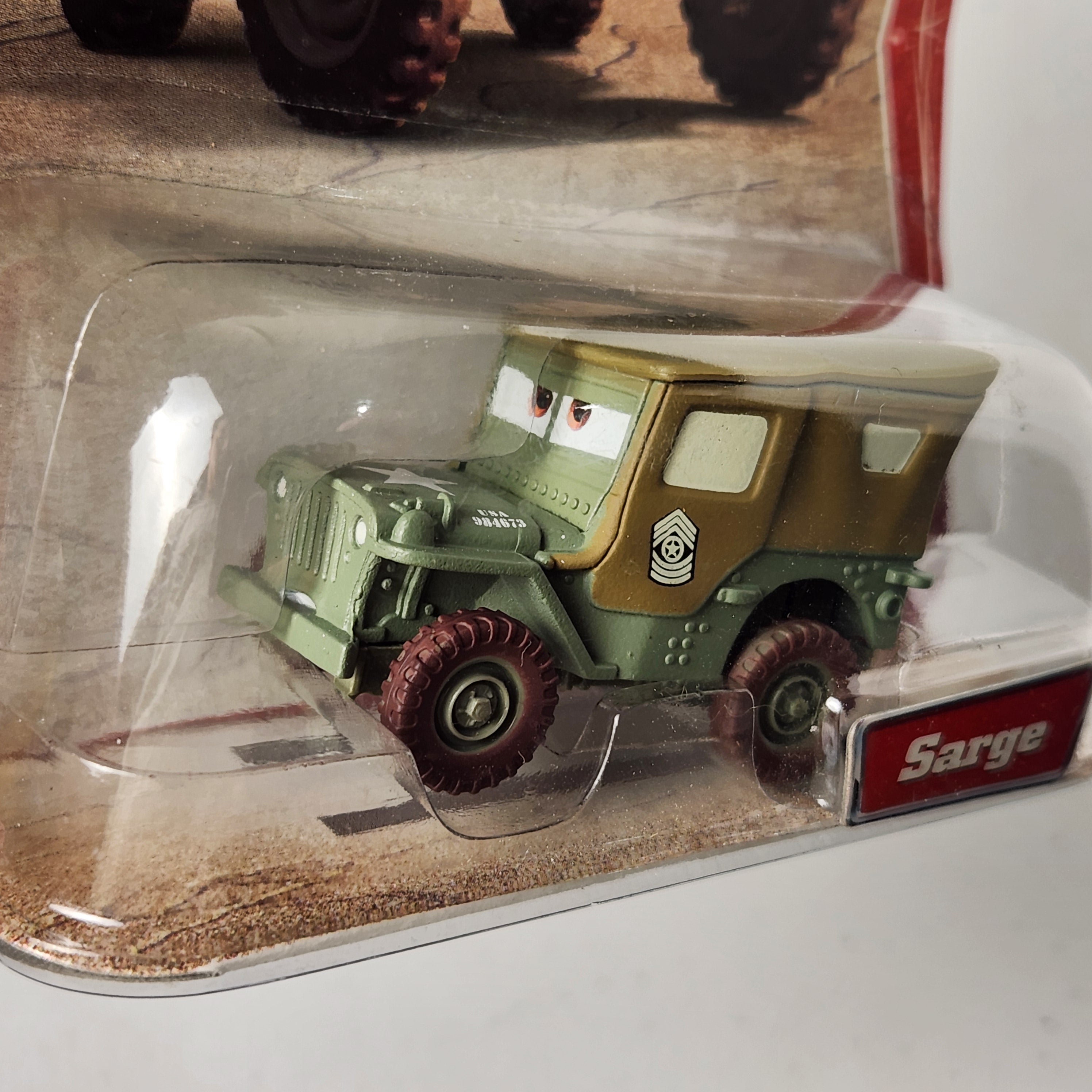 Sarge Disney Pixar Cars American Mattel