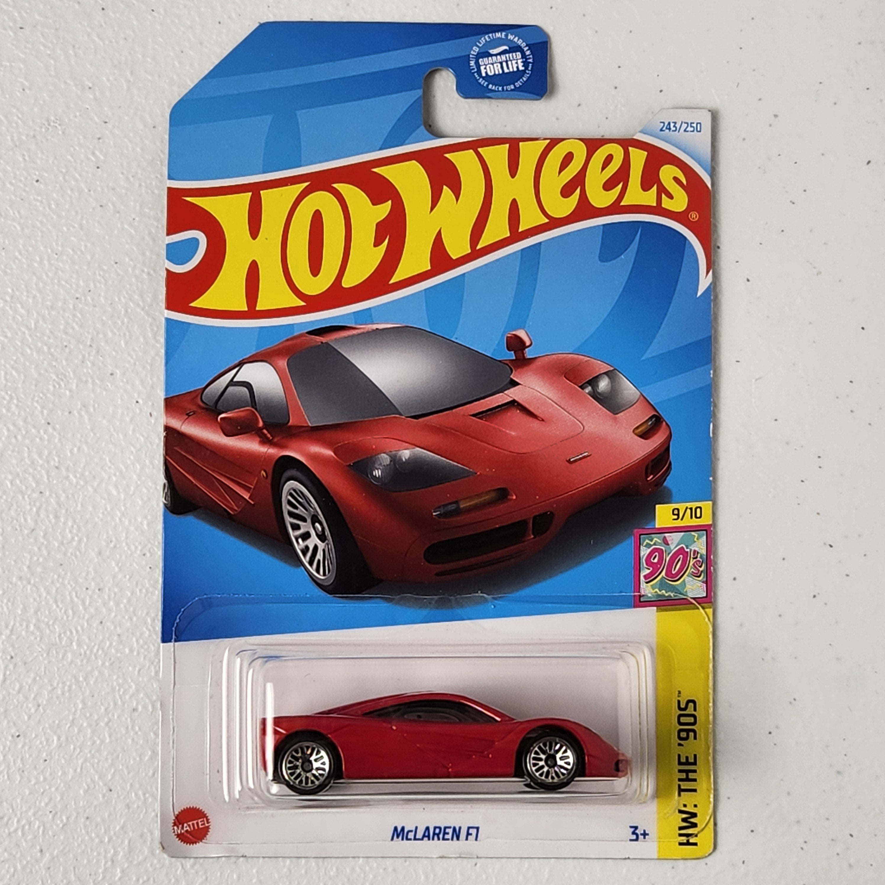McLaren F1 Exotic Mainline Hot Wheels