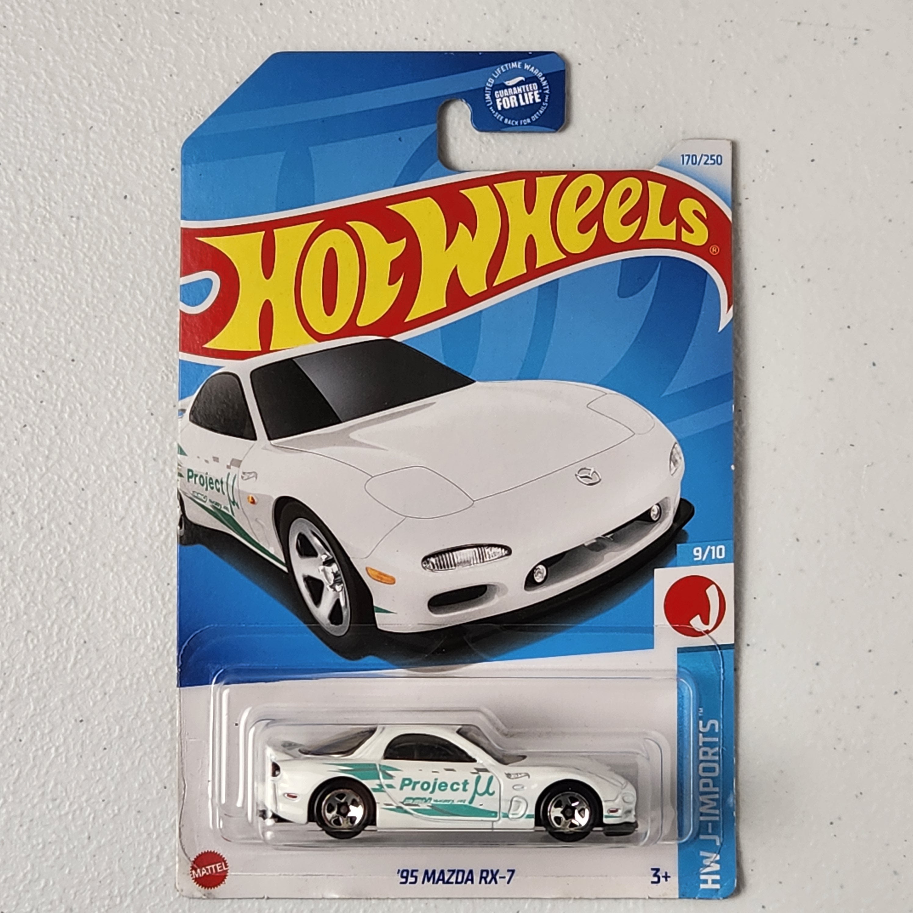 ’95 Mazda RX7 JDM Mainline Hot Wheels