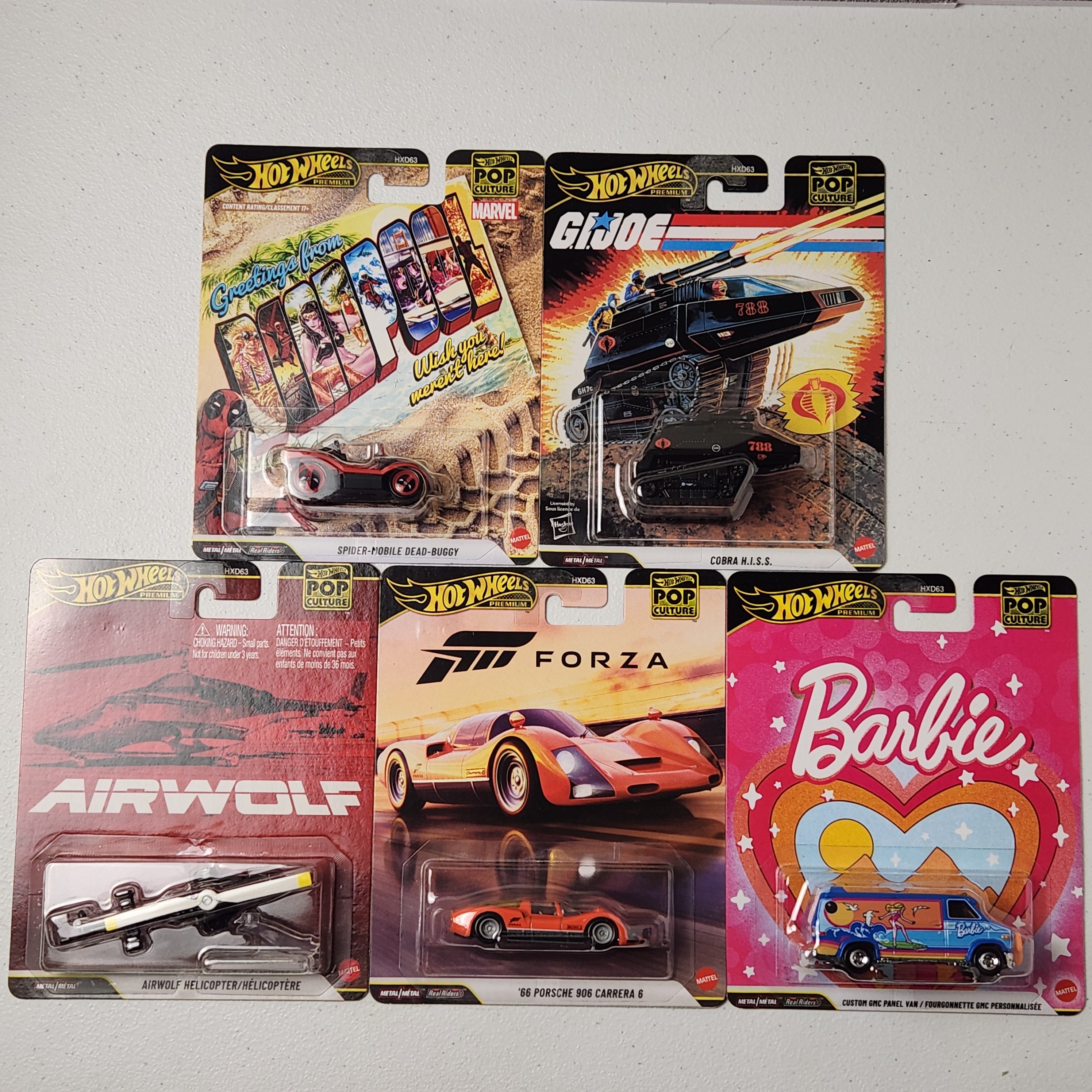 Pop Culture Mix 3 2026 Premium Hot Wheels
