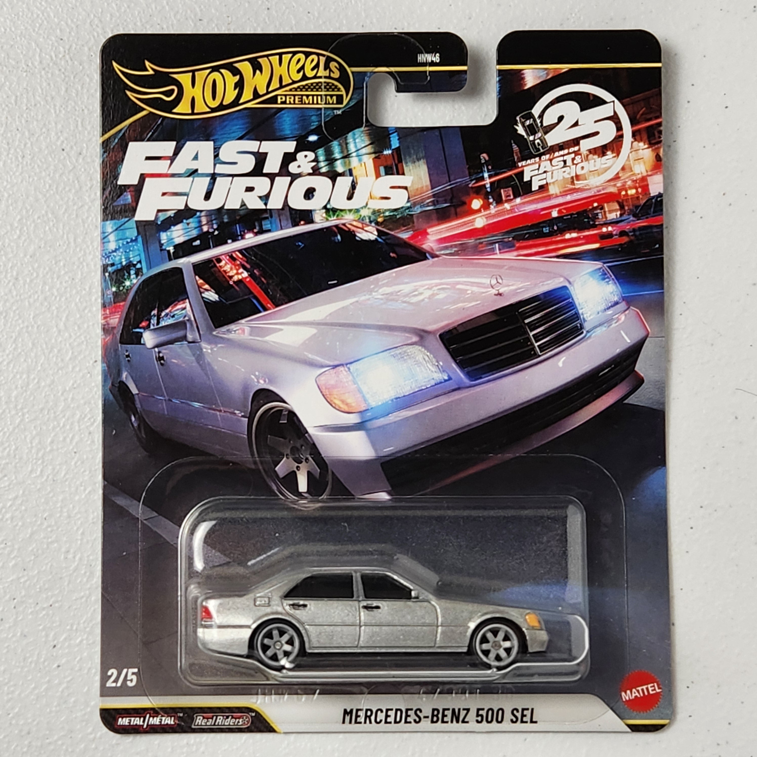 Mercedes-Benz 500 SEL #2/5 Fast & Furious European Premium Hot Wheels 2026